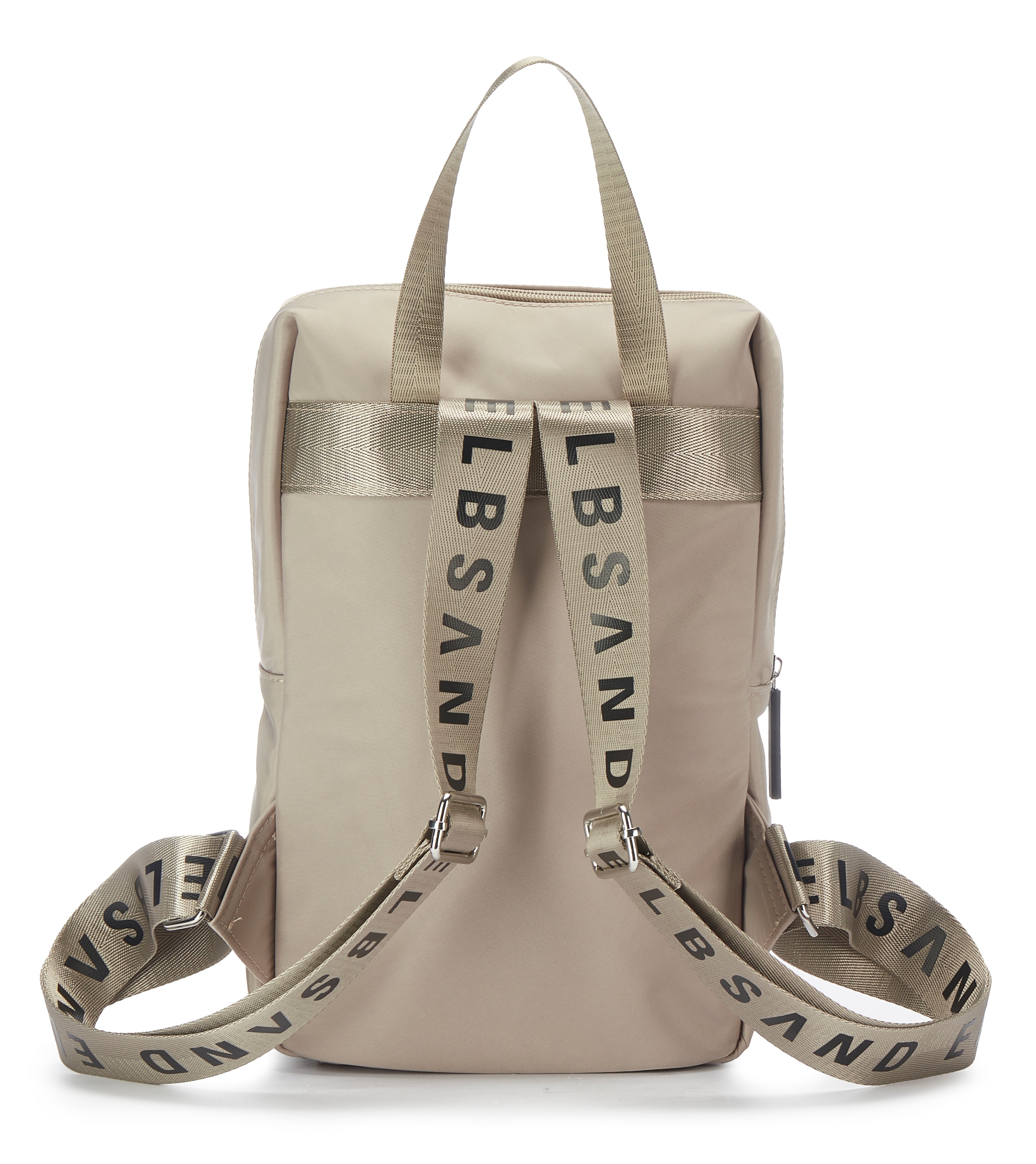 Elbsand Rucksack »City-Rucksack, Tasche, Freizeitrucksack« NEU mit bedruckten Schulterriemen VEGAN