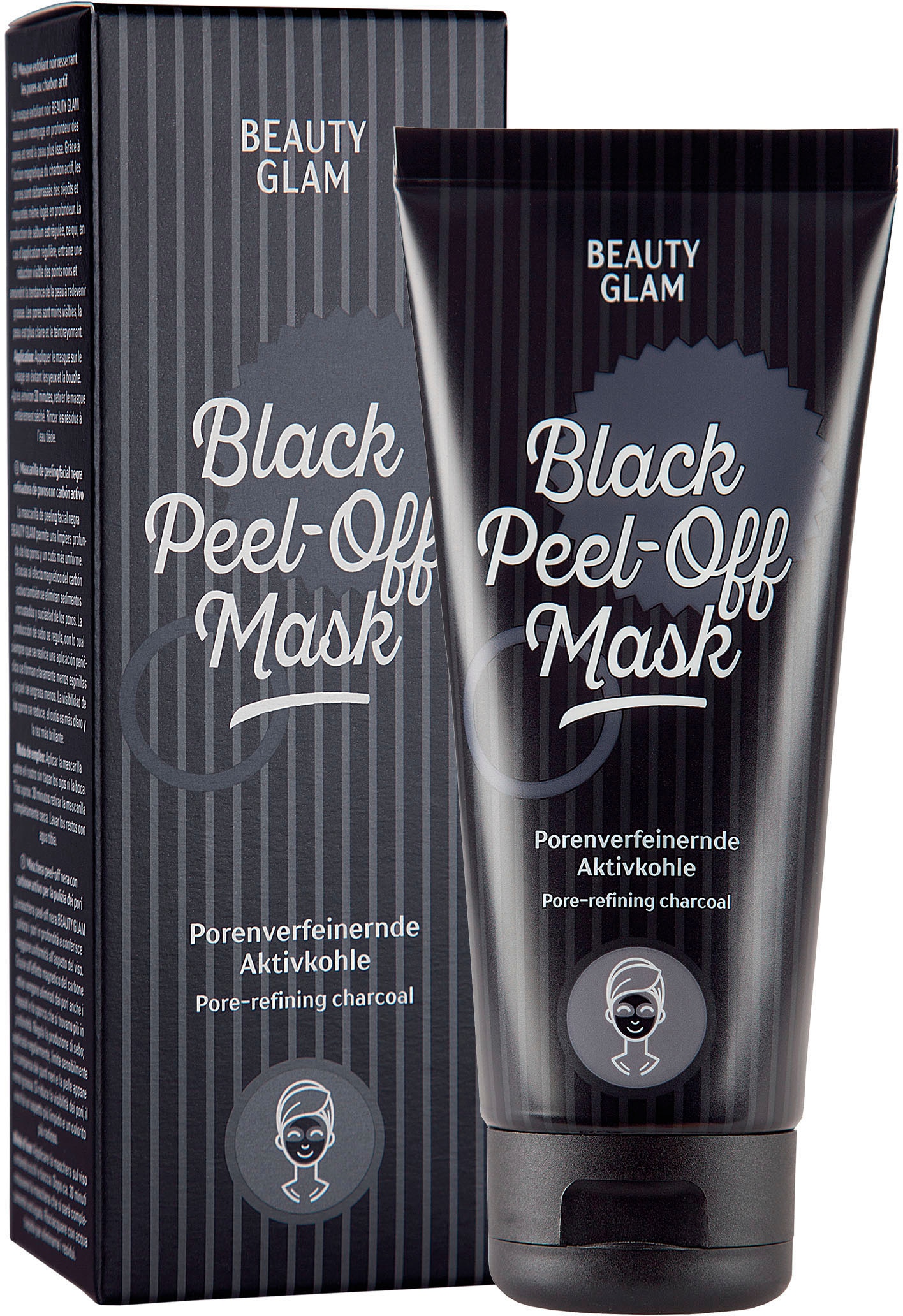 Gesichtsmaske »Beauty Glam Black Peel Off Mask«
