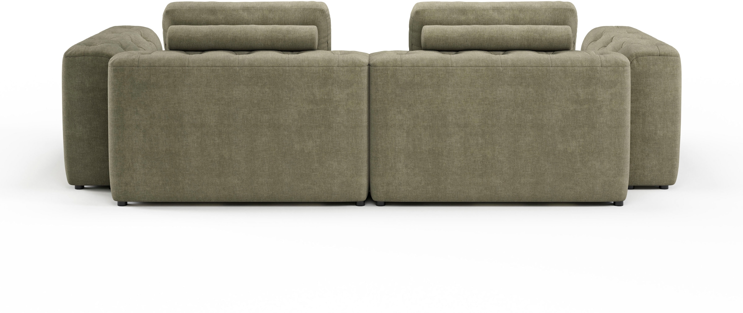 RAUM.ID 2,5-Sitzer »Cushid«, Modulsofa, bestehend aus 2 Teilen, Breite 268 cm
