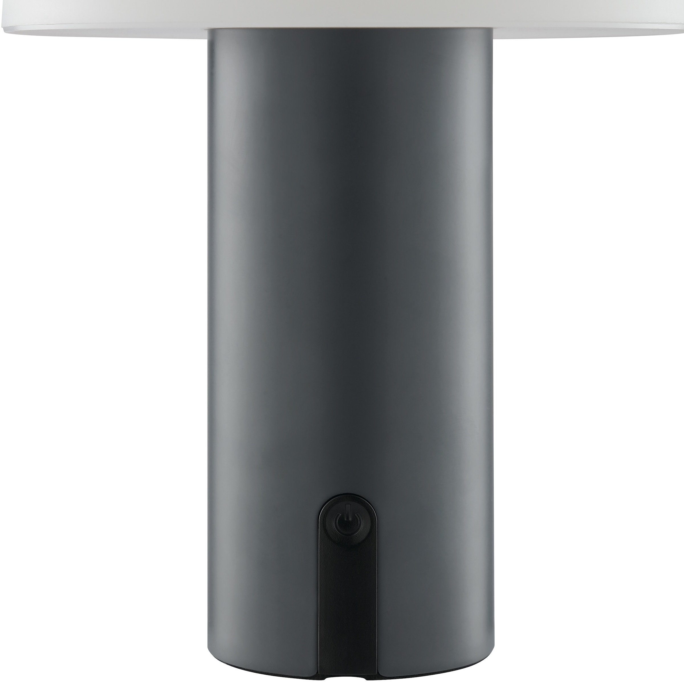 Brilliant LED Außen-Tischleuchte »Mattis« LED-Modul 1 Stk. Warmweiß mit Akku, 21 x 15 cm, 240 lm, 2700 K, dimmbar, IP44, grau/weiß