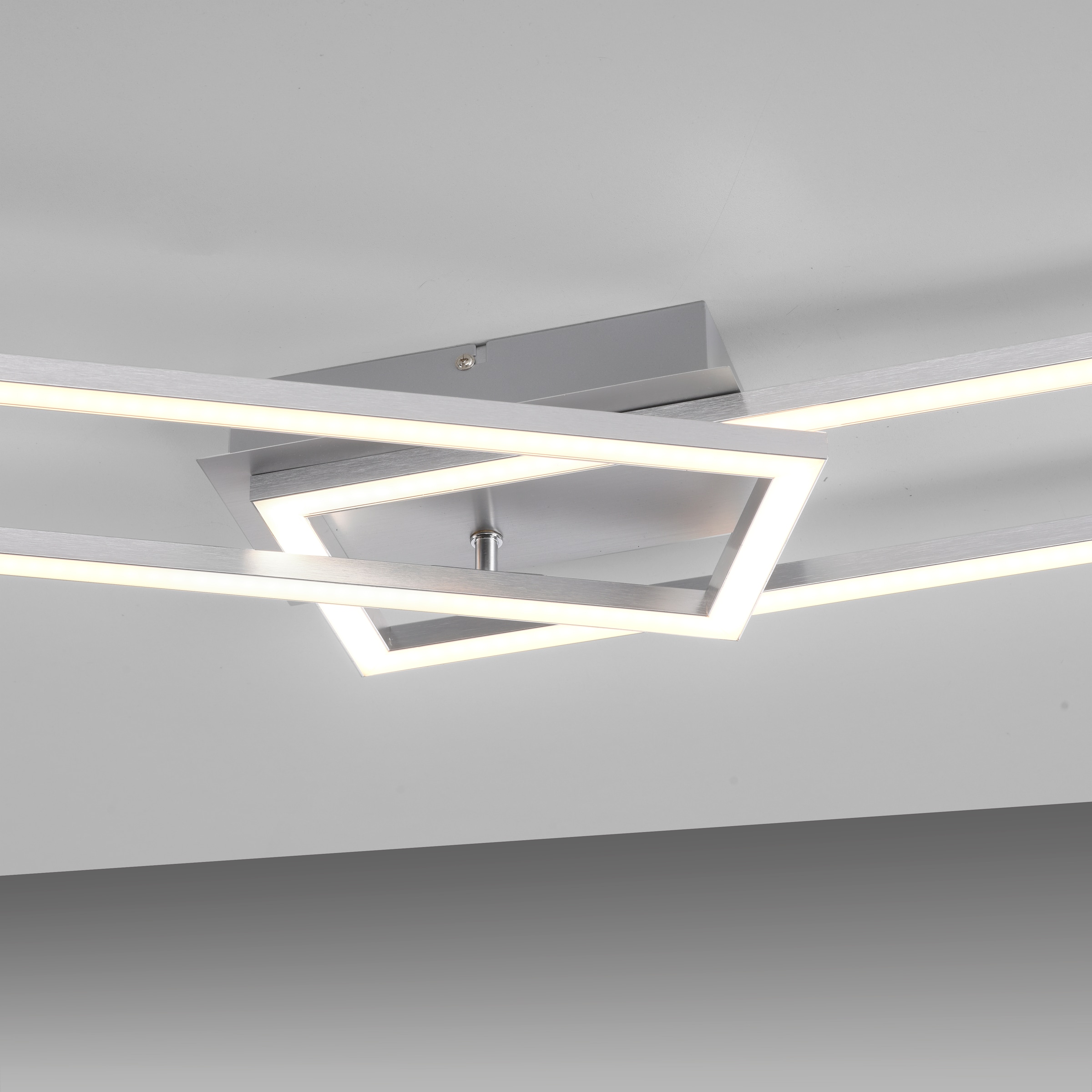 JUST LIGHT Deckenleuchte »IVEN«, 1 flammig, Leuchtmittel LED-Board | LED fest integriert, LED, dimmbar, Switchmo, Memory, nach Trennung vom Netz