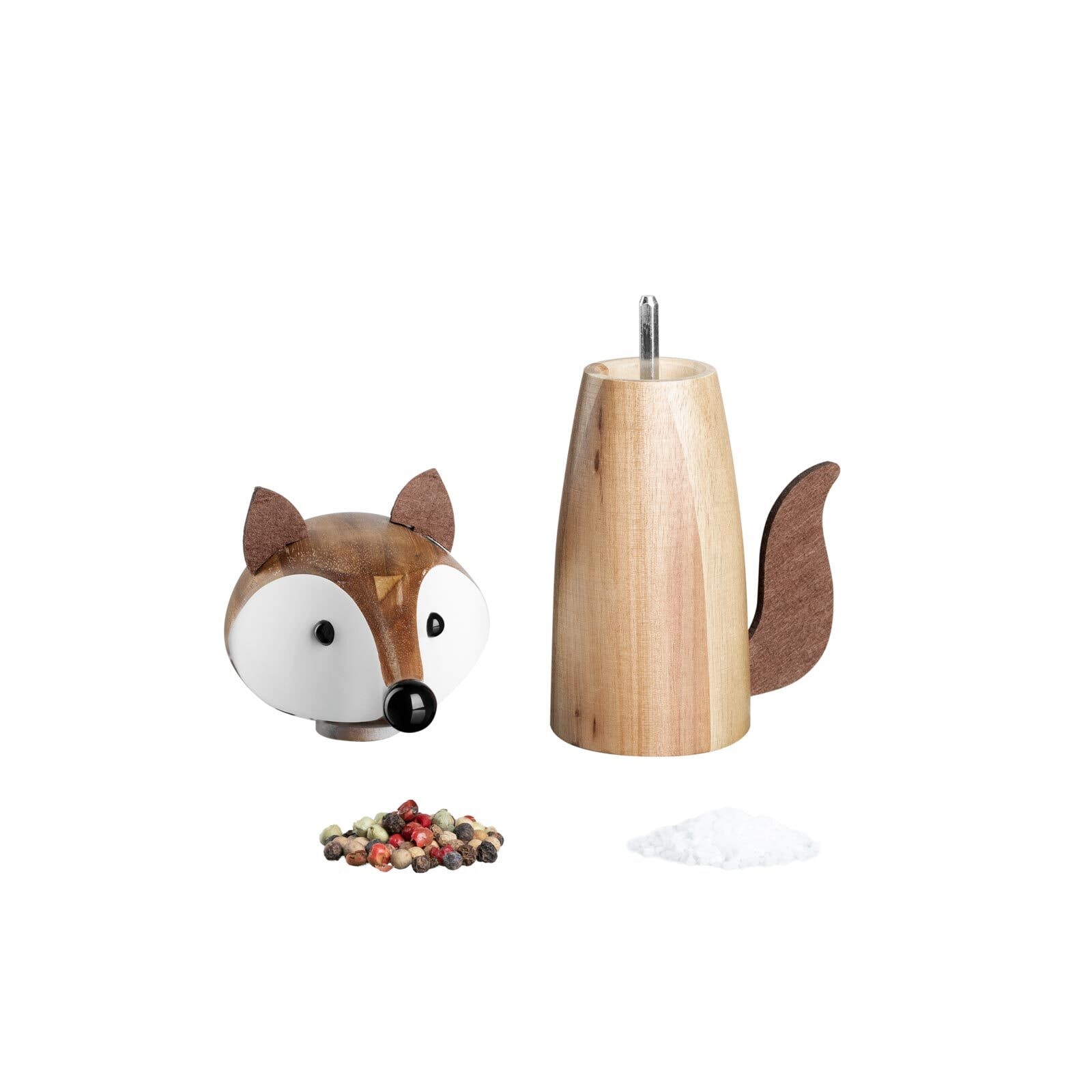 LEONARDO Gewürzmühle »Gewürzmühlen Cucina 2er Set braun«