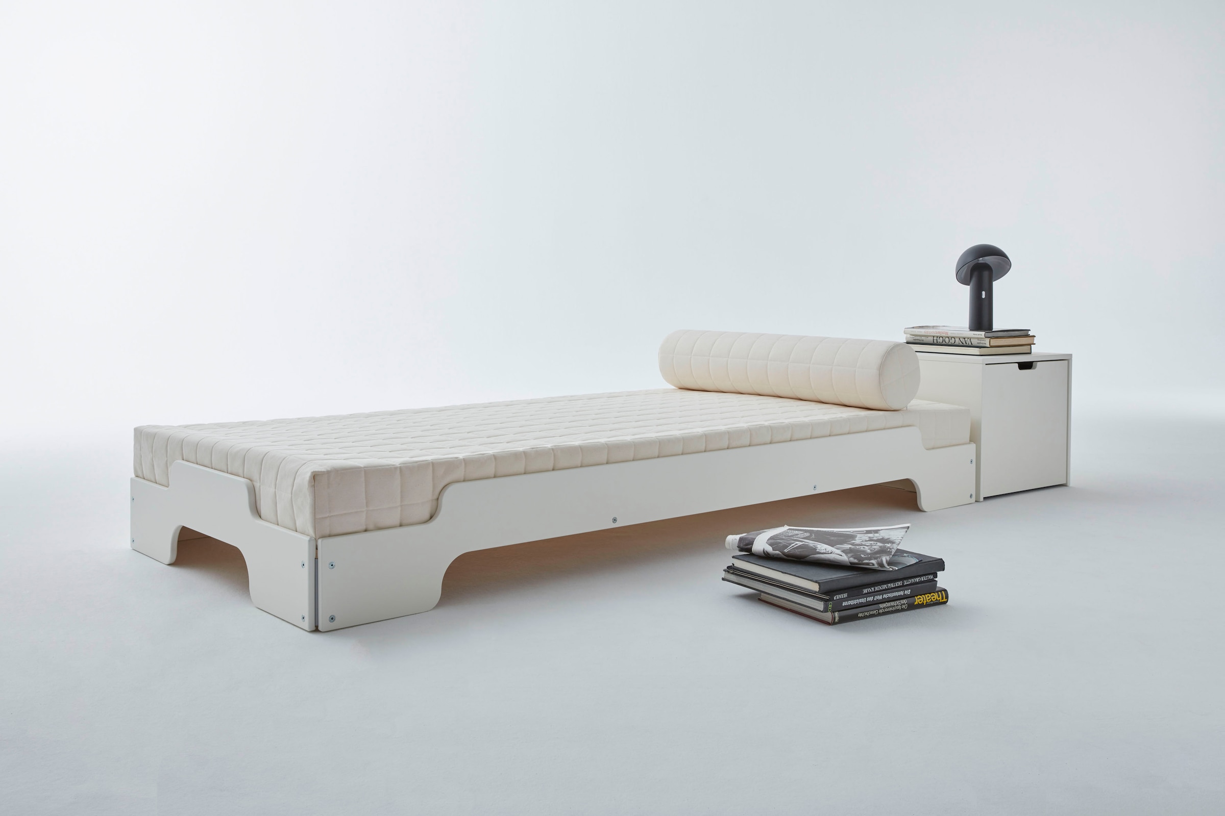 Müller SMALL LIVING Stapelbett »STAPELLIEGE Klassik (eine Liege)«, Gestellhöhe: 23,5 cm, ausgezeichnet mit dem German Design Award - 2019