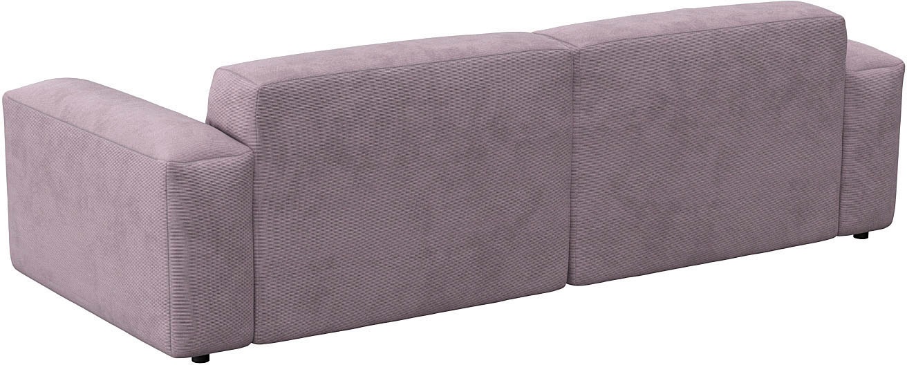 FLEXLUX 3-Sitzer »Lucera Sofa, super bequem durch hochwertigen Sitzaufbau mit Kaltschaum«, modern & anschmiegsam, Designsofa