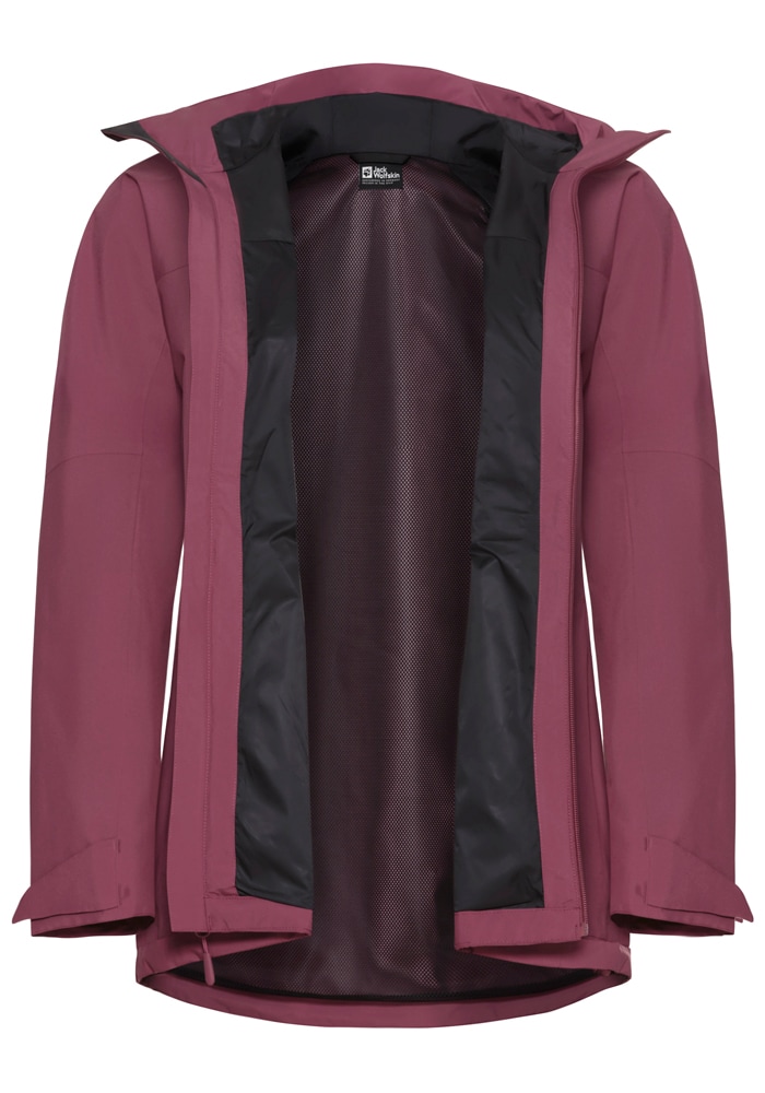 Jack Wolfskin Funktionsjacke »TEMPEST 2L JKT W«, mit Kapuze