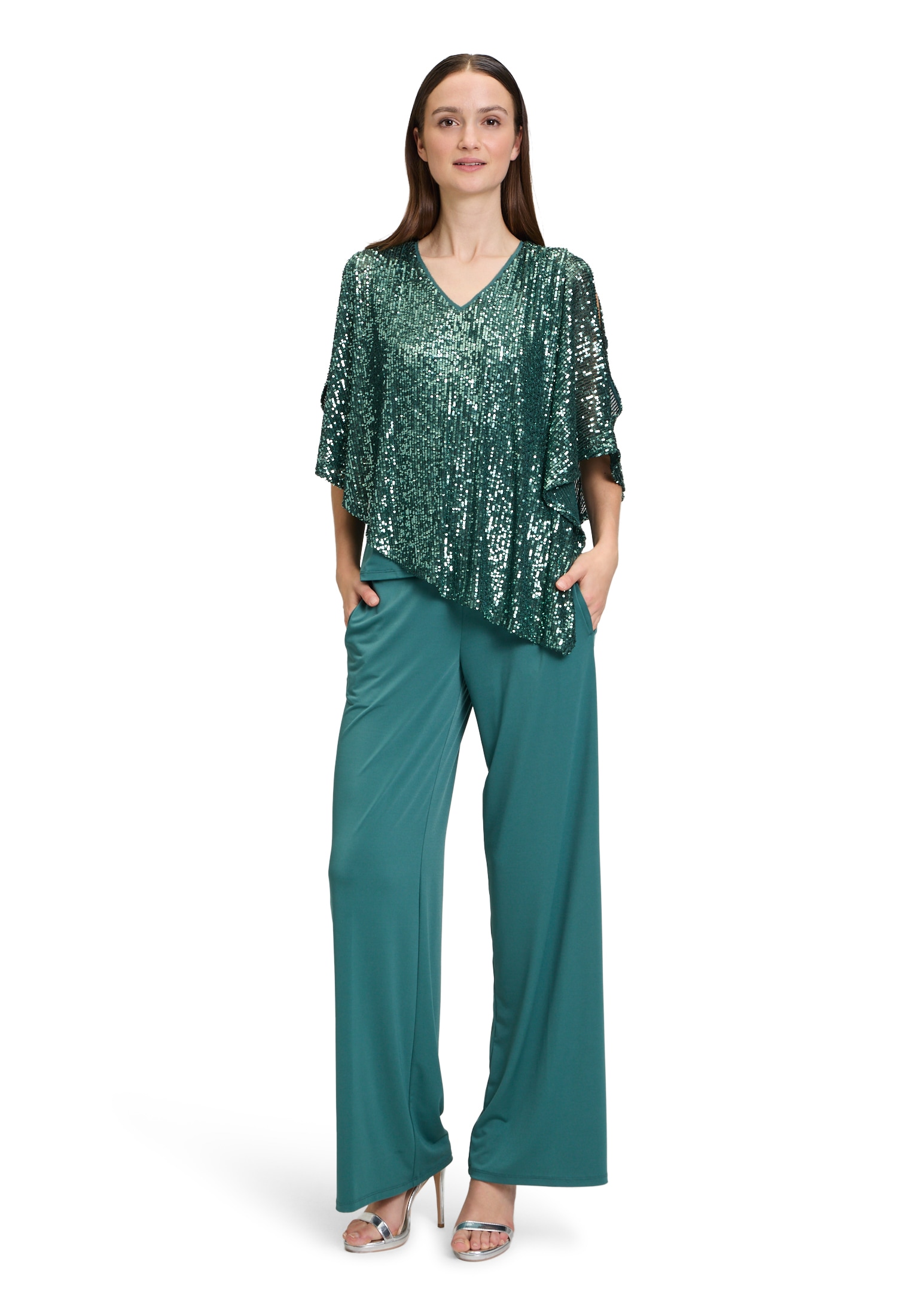 Vera Mont Klassische Bluse »Blusenshirt mit Pailletten«