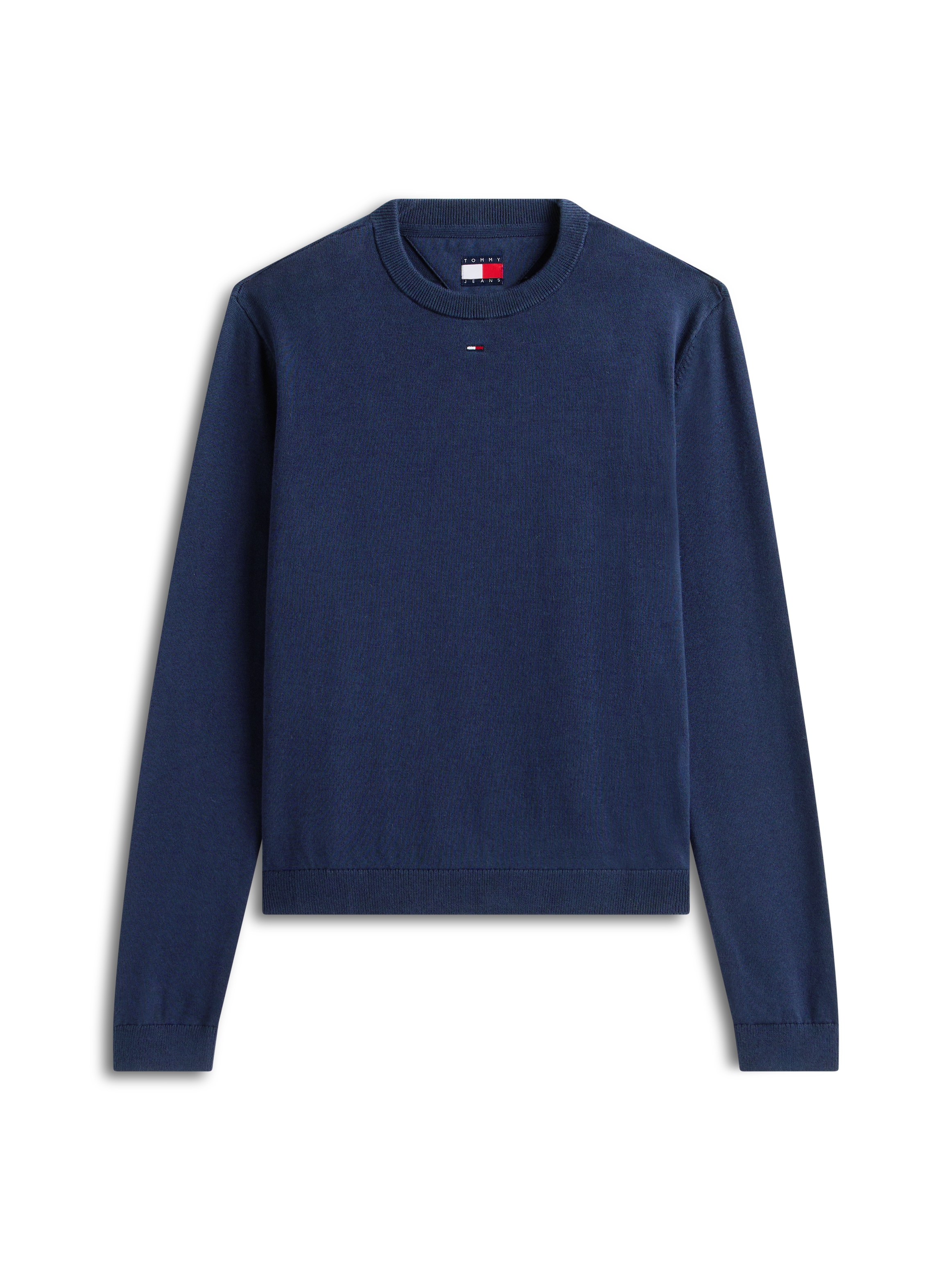 Tommy Jeans Rundhalspullover »TJW ESSENTIAL CREW SWEATER EXT« Baumwolle, regular fit