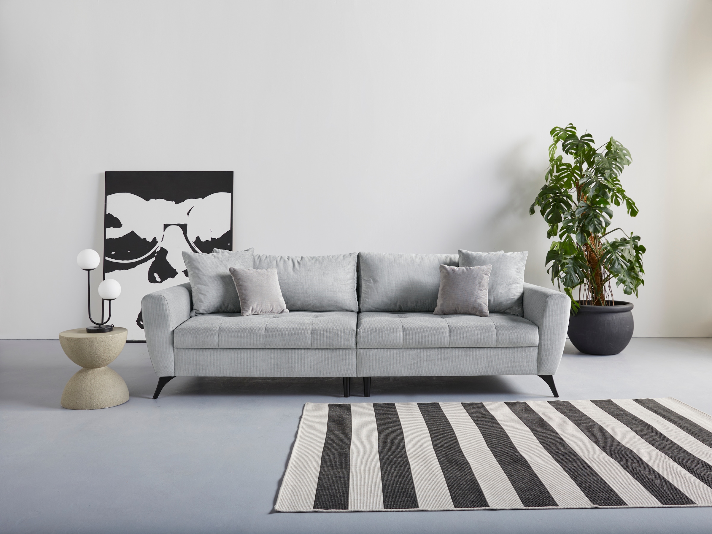 andas Big-Sofa »Lörby Luxus«, Belastbarkeit bis 140kg pro Sitzplatz, auch mit Aqua... kaufen