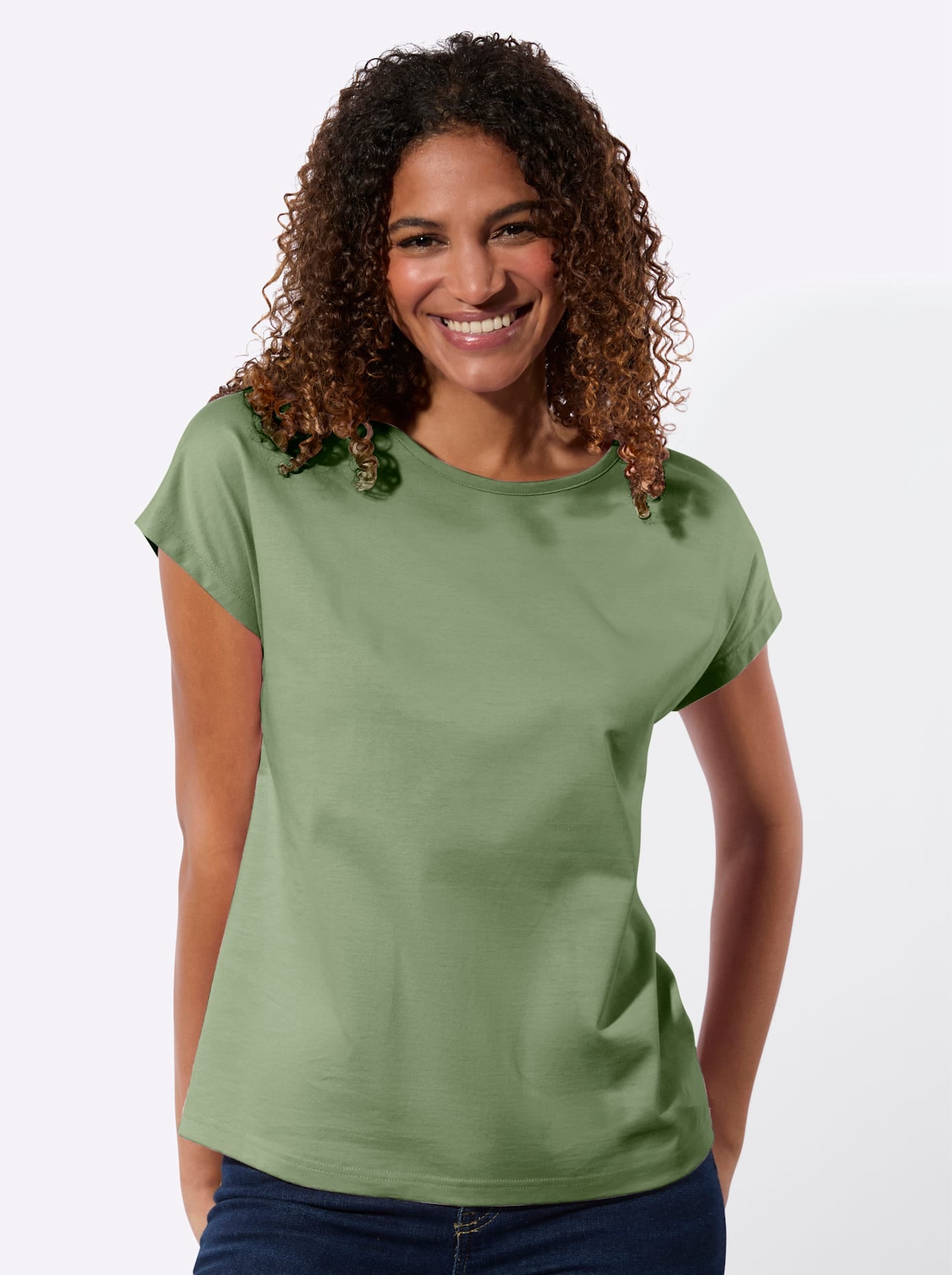 Casual Looks Rundhalsshirt »2er-Pack Shirts« 2 tlg.