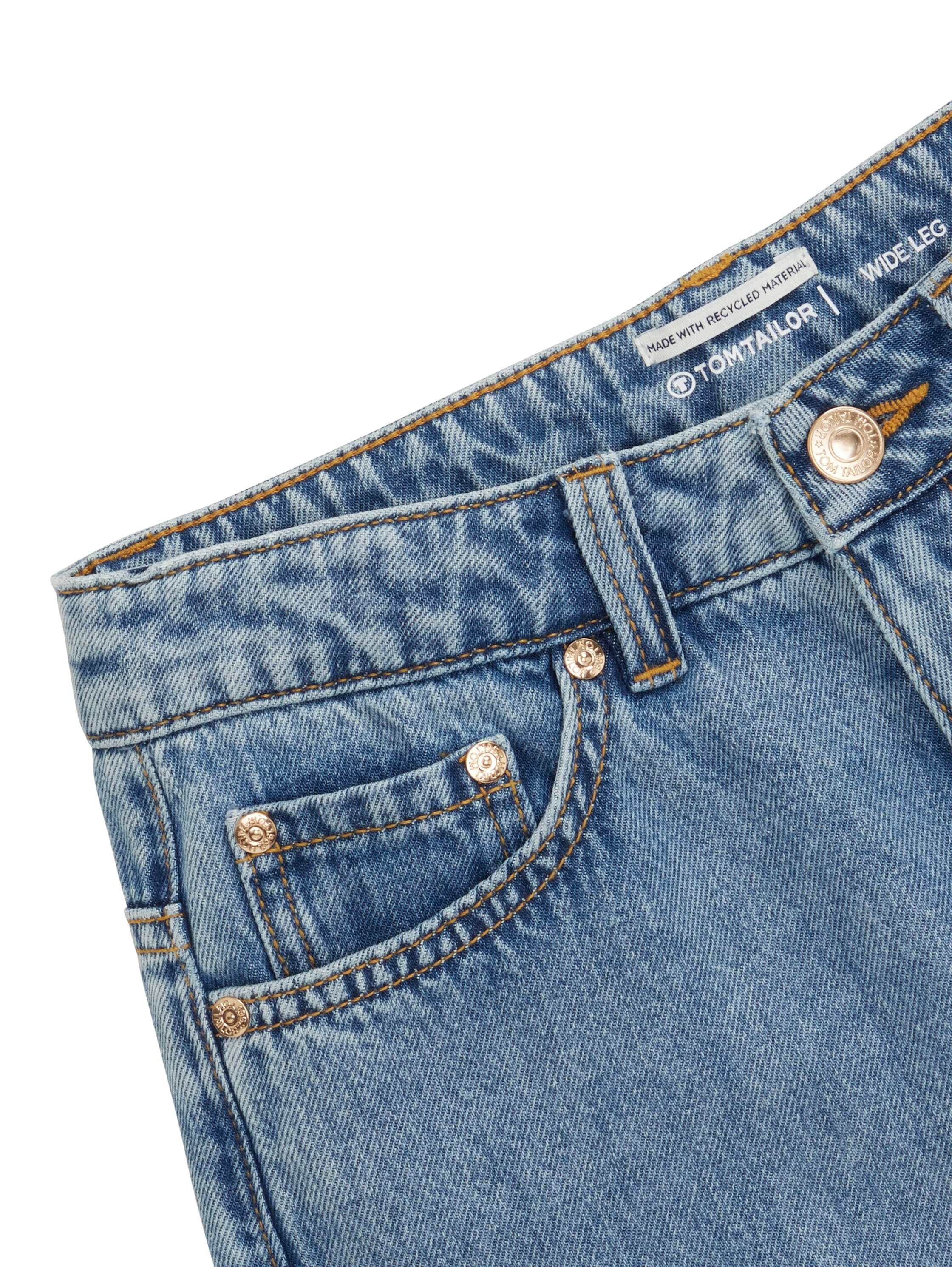 TOM TAILOR Weite Jeans, im 5-Pocket-Style