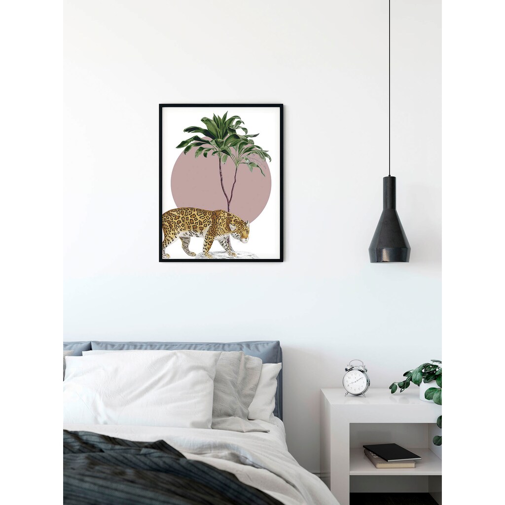 Komar Wandbild »Botanical Garden Jaguar«, (1 St.), Deutsches Premium-Poster Fotopapier mit seidenmatter Oberfläche und hoher Lichtbeständigkeit. Für fotorealistische Drucke mit gestochen scharfen Details und hervorragender Farbbrillanz.