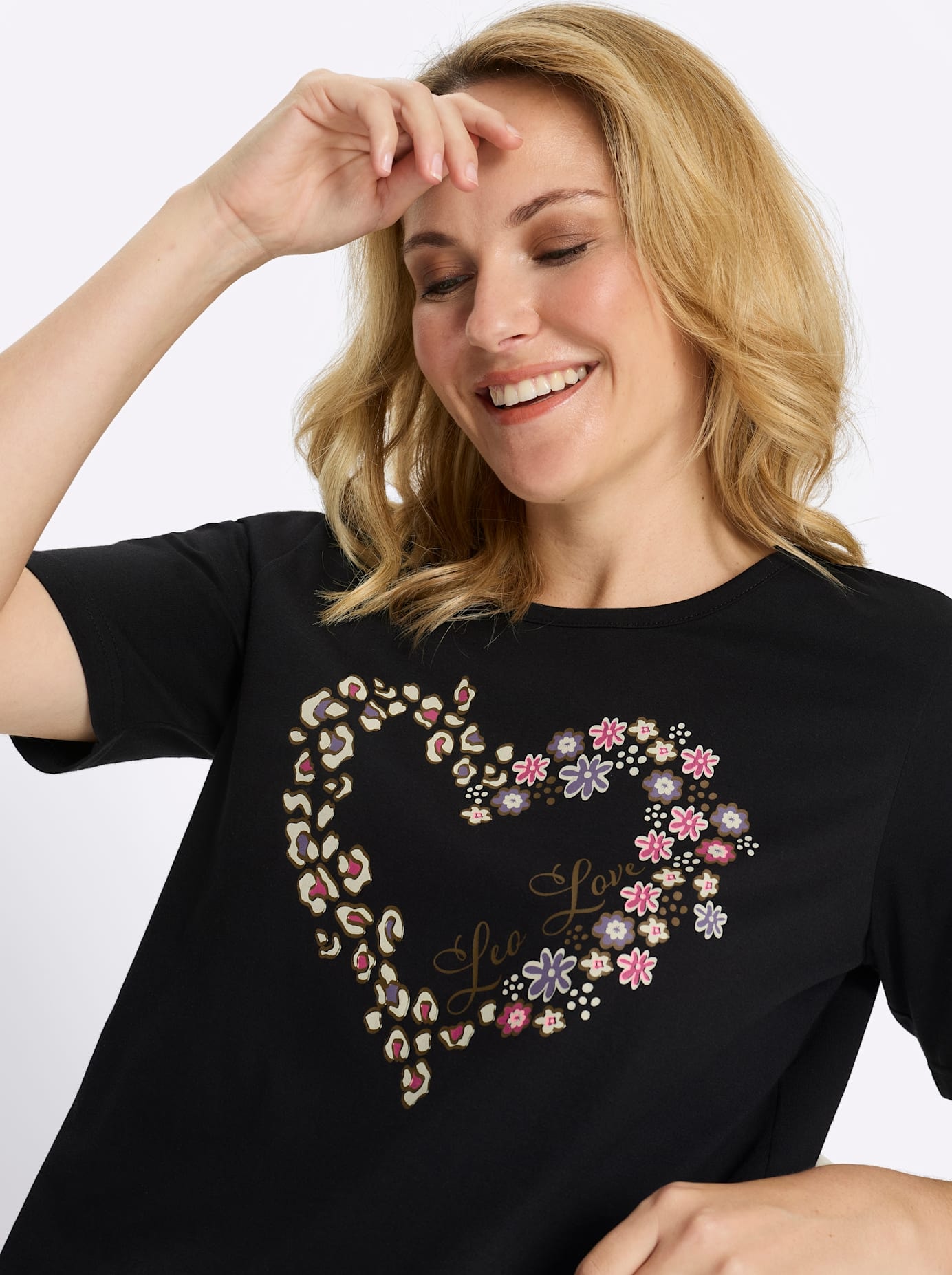 Classic Basics Rundhalsshirt »Rundhals-Shirt« 1 tlg.