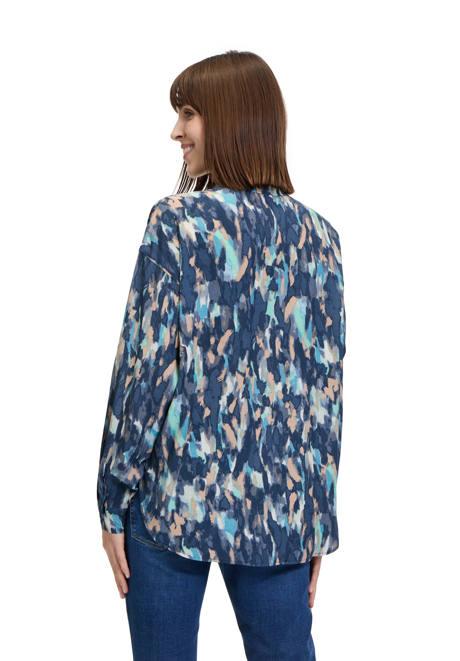 Betty&Co Hemdbluse »Hemdbluse mit Print«
