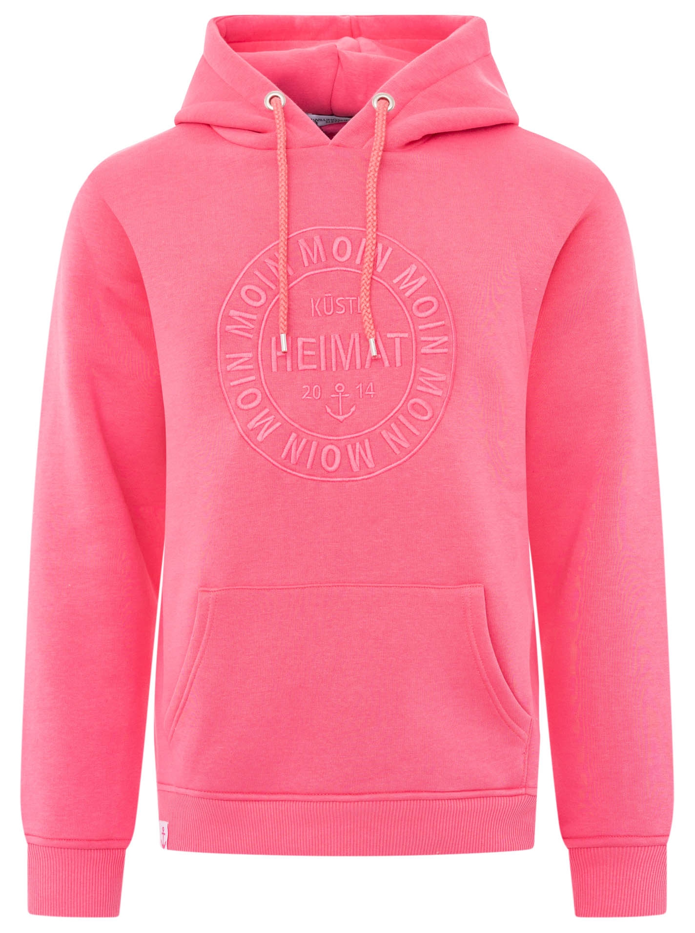 Zwillingsherz Hoodie »"Heimat 2014"«, mit Fronttaschen und Kordel