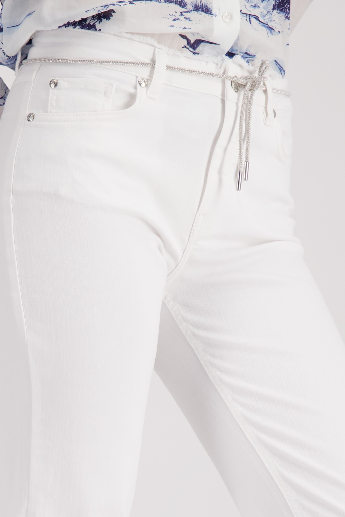 Monari 7/8-Hose  Regular fit mit Kordelgürtel