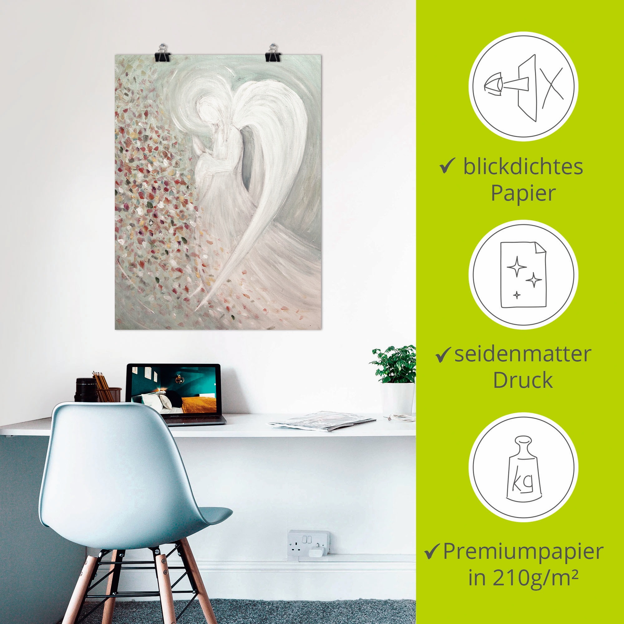 Artland Wandbild »Engelbild I«, Religion, (1 St.), als Leinwandbild, Poster, Wandaufkleber in verschied. Größen