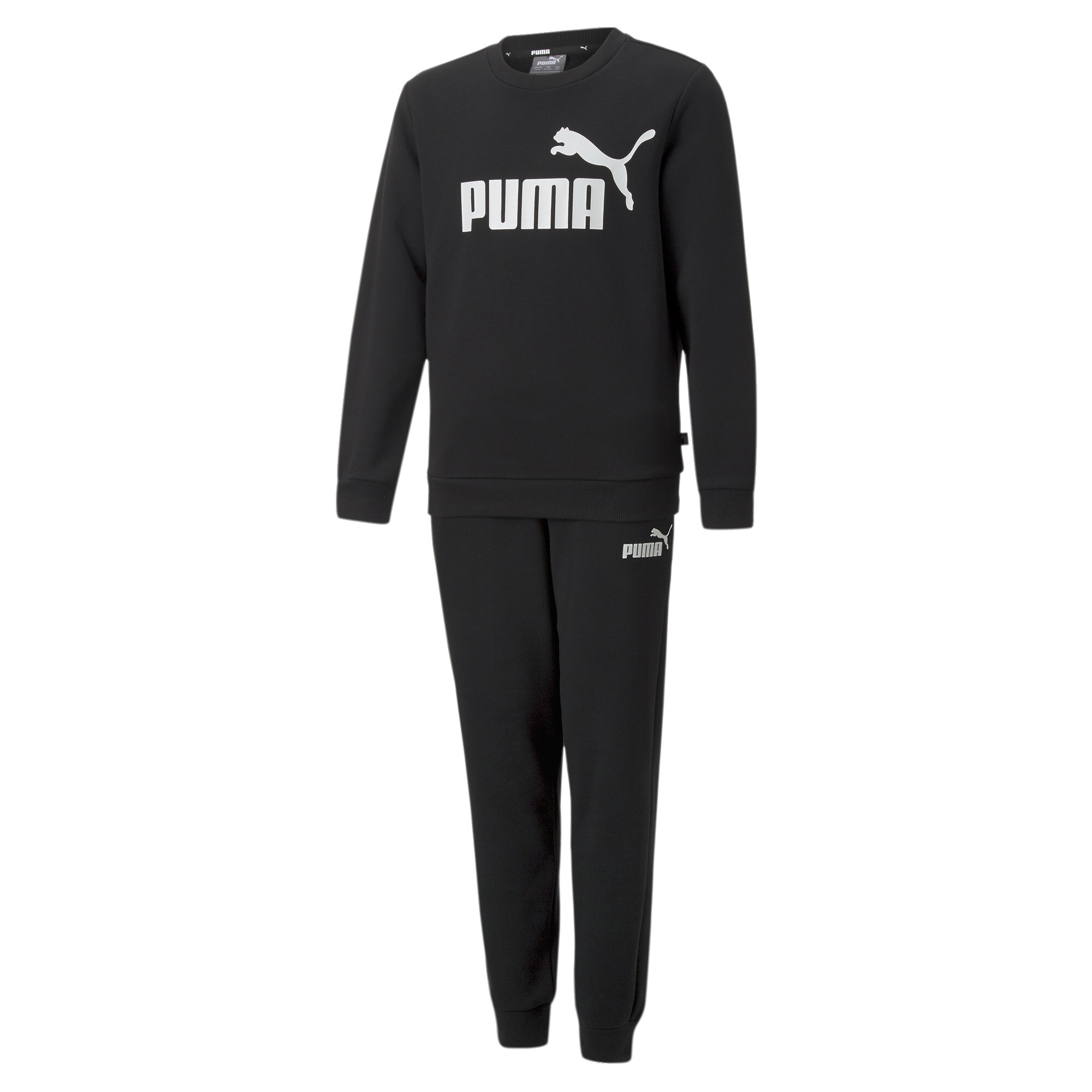 PUMA Trainingsanzug »NO.1 LOGO SWEAT SUIT FL B«, (Set, 2 tlg.)