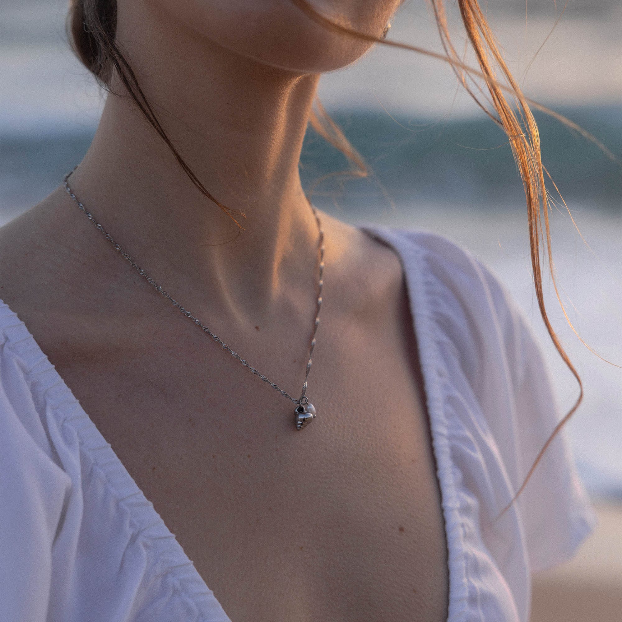 Purelei Ohrring und Ketten Set »Schmuck Geschenk Edelstahl Mahina Club Seashore, 2404-MC-Seashore«, (Set, 3 tlg.), mit Süßwasserzuchtperle