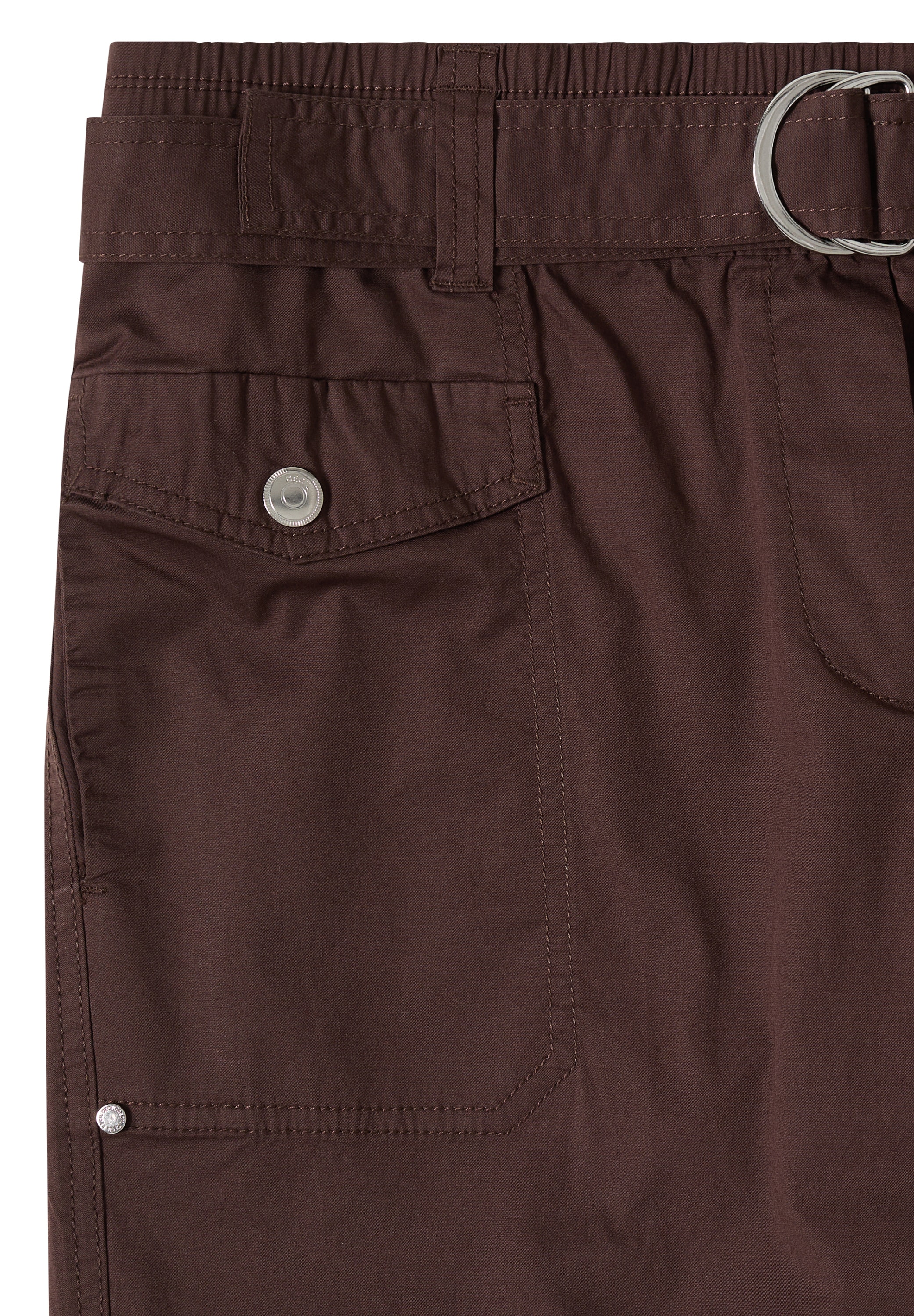 Cecil Stoffhose »Style Chelsea«  im Loose Fit und im Papertouch-Style/mit Gürtel