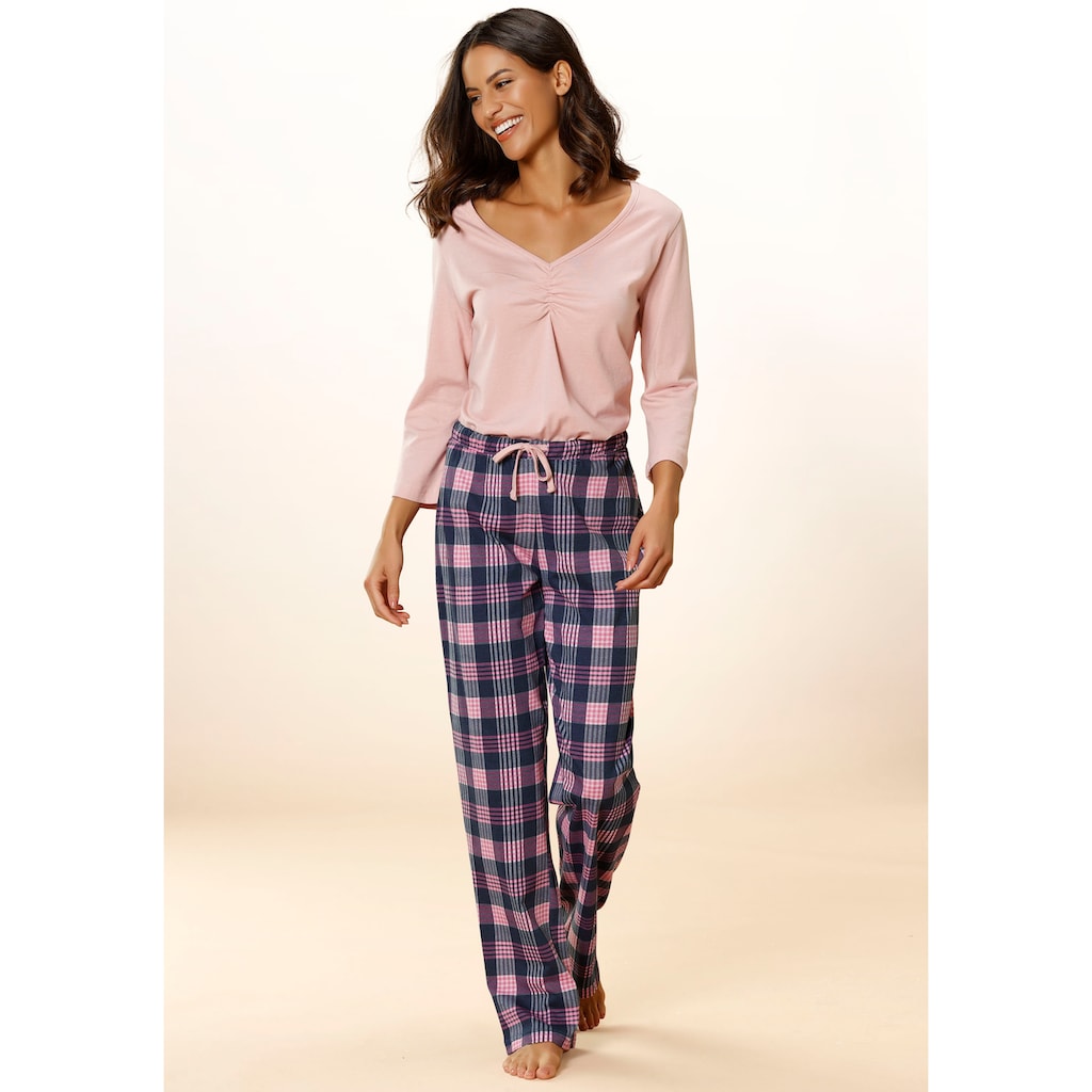 Vivance Dreams Pyjama, (2 tlg.)