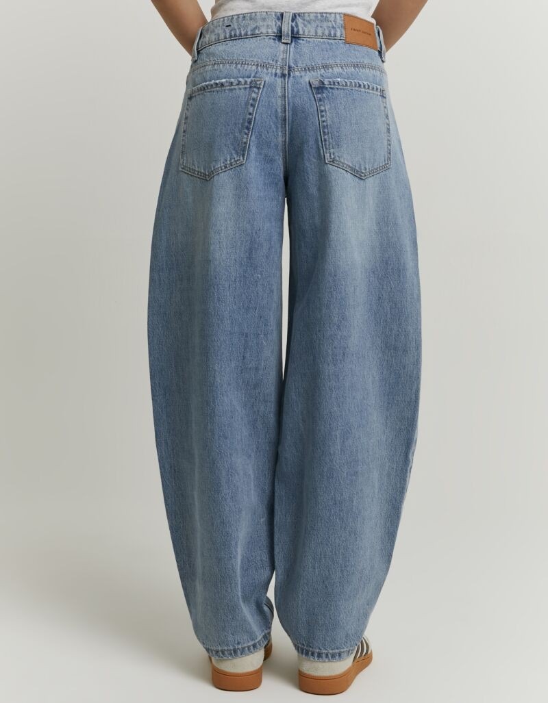 Tally Weijl High-waist-Jeans »SPADEJOELLE« Baumwollmischung, barrel fit