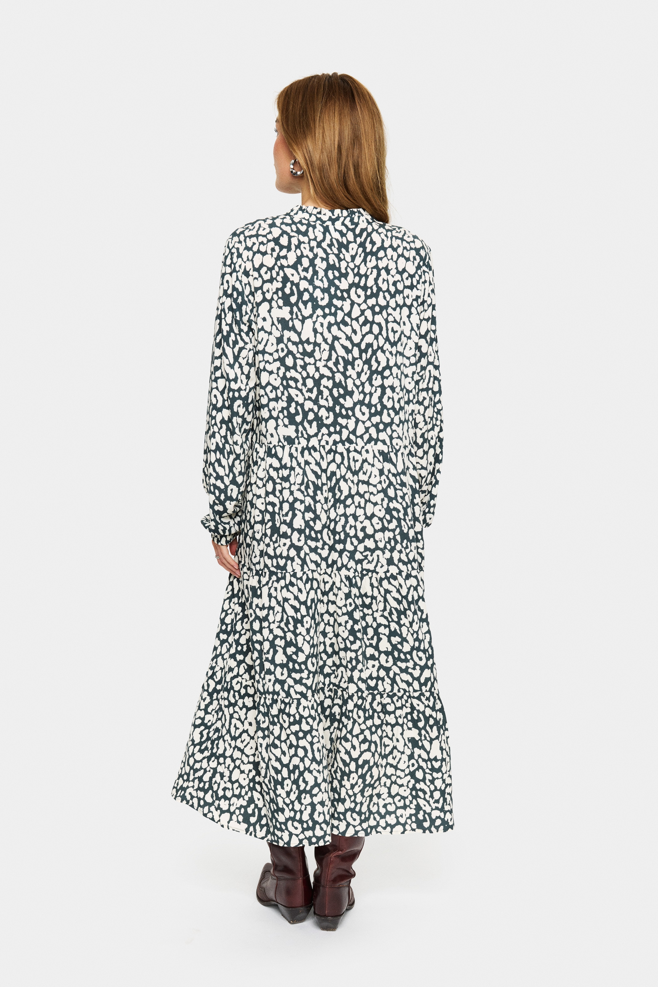 Saint Tropez Sommerkleid »EdaSZ Maxi Dress«, mit Volant