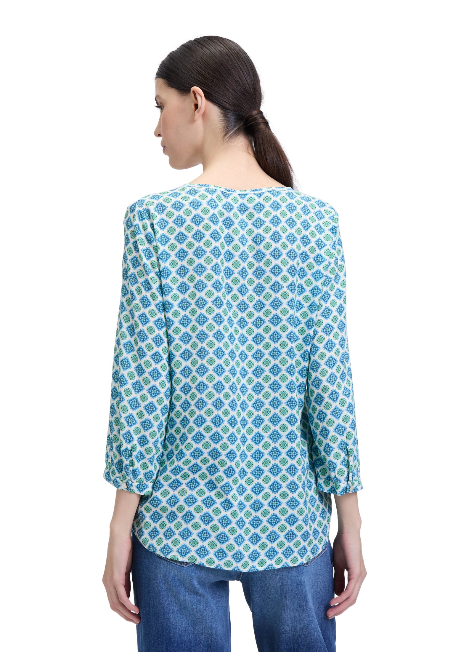 Cartoon Klassische Bluse »Casual-Bluse mit Muster«