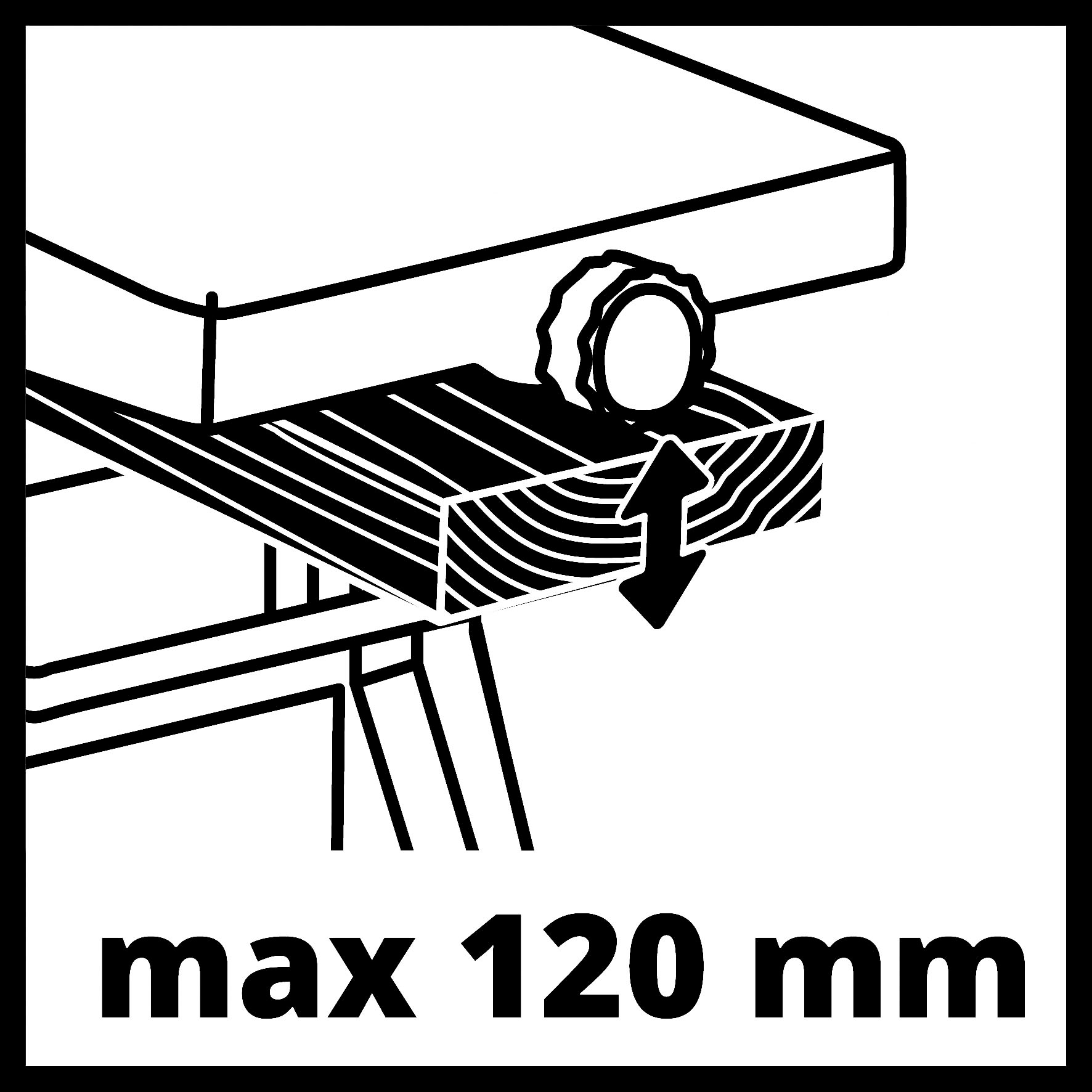 Einhell Dickhobelmaschine »TC-SP 204/2« Stationäre Hobelmaschine