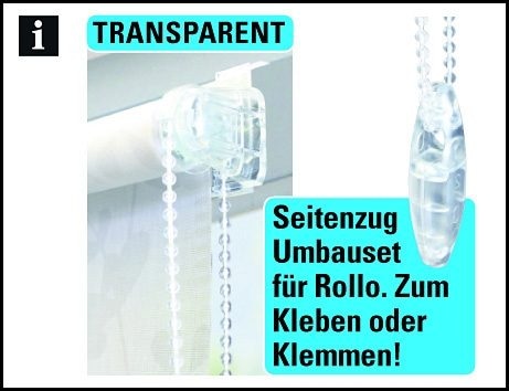 GARDINIA Design-Set »Easyfix Rollo«, Packung, 7 St., Seitenzug Umbausatz
