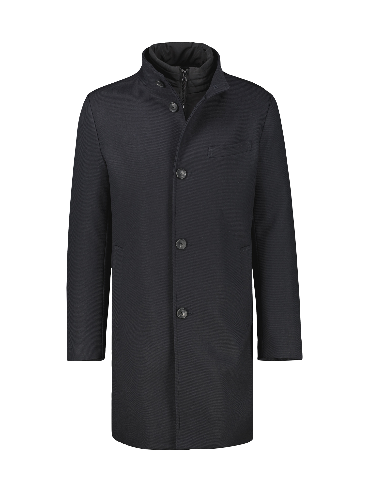 LERROS Wollmantel »Herren-Wollmantel mit herausnehmbaren Westeneinsatz«