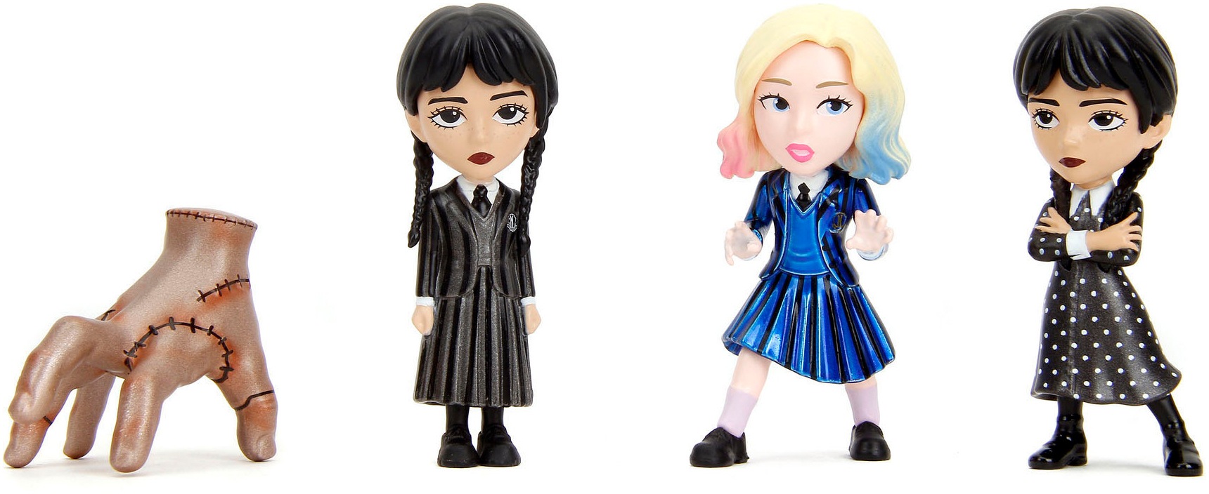 JADA Spielfigur »Wednesday 4-Pack Figures«