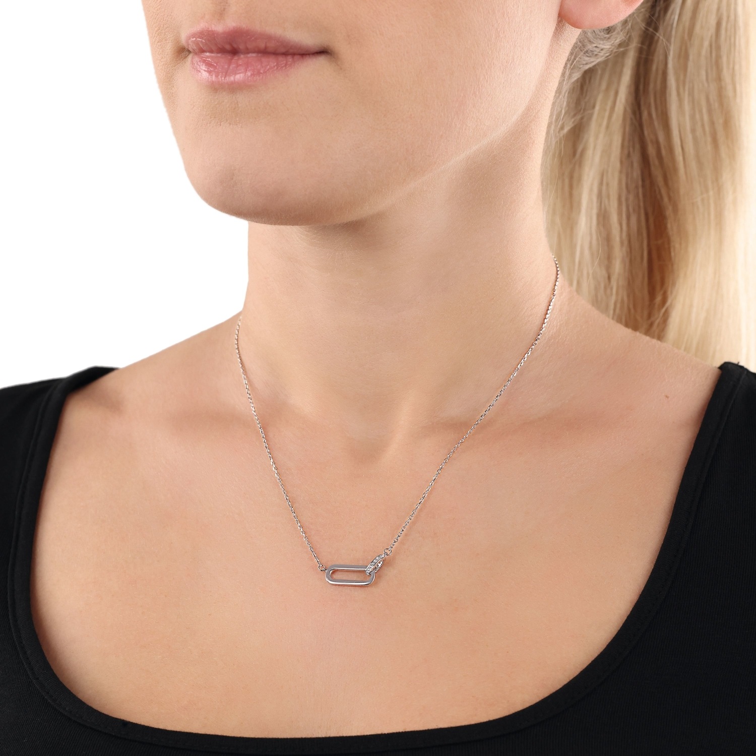 Amor Kette mit Anhänger »2038272«, mit Zirkonia (synth.)