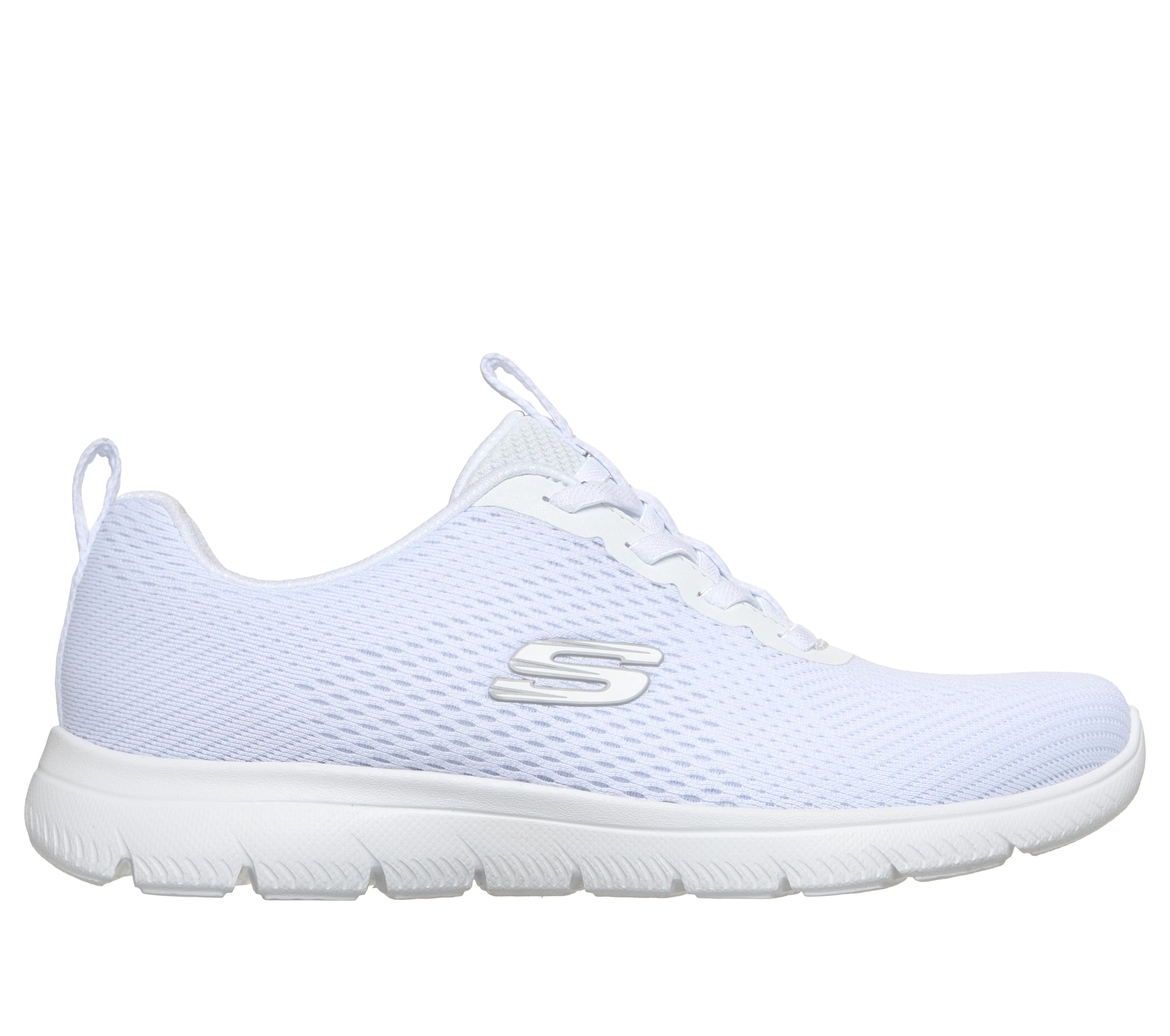 Skechers Slip-On Sneaker »SUMMITS«  Schlupfschuh, Halbschuh, Freizeitschuh mit elastischen Schnürsenkeln