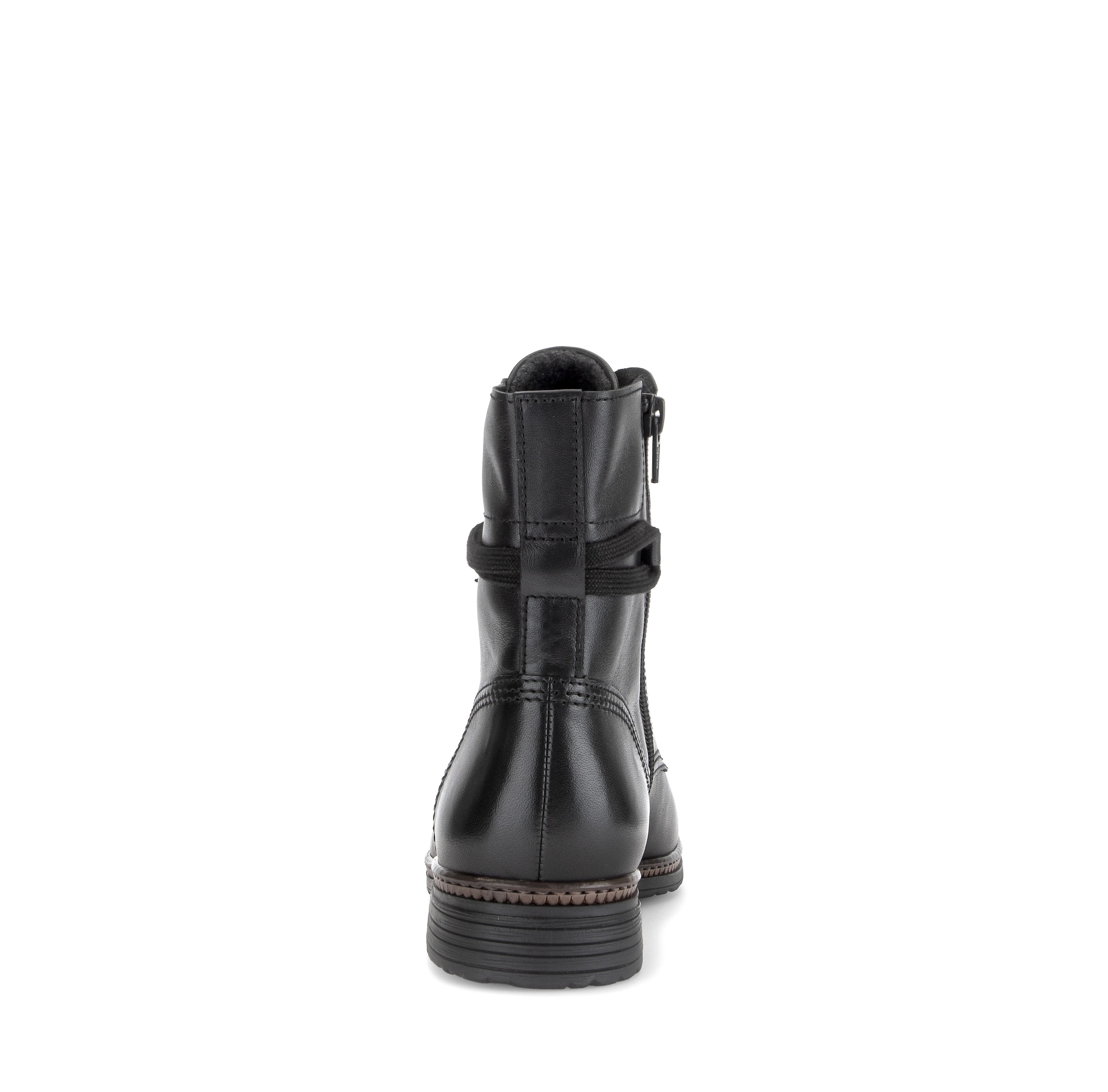 Gabor Schnürstiefelette  Blockabsatz, Schnürboots mit gepolstertem Schaftrand