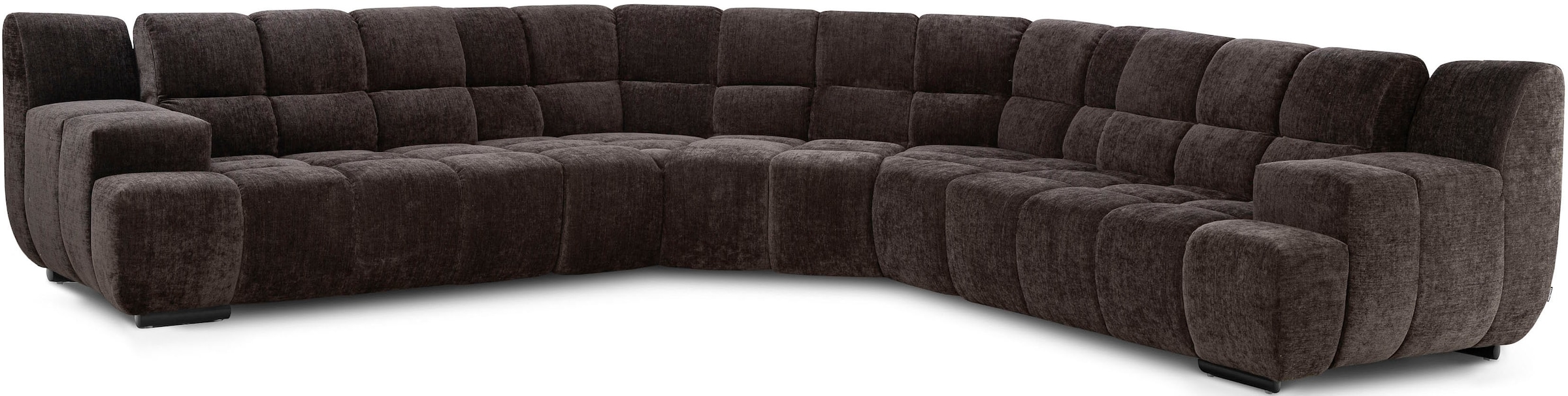 designwerk Ecksofa »Cielo, Design und aufwendige Detailverarbeitung«, mit Sitztiefenverstellung für hohen Sitzkomfort
