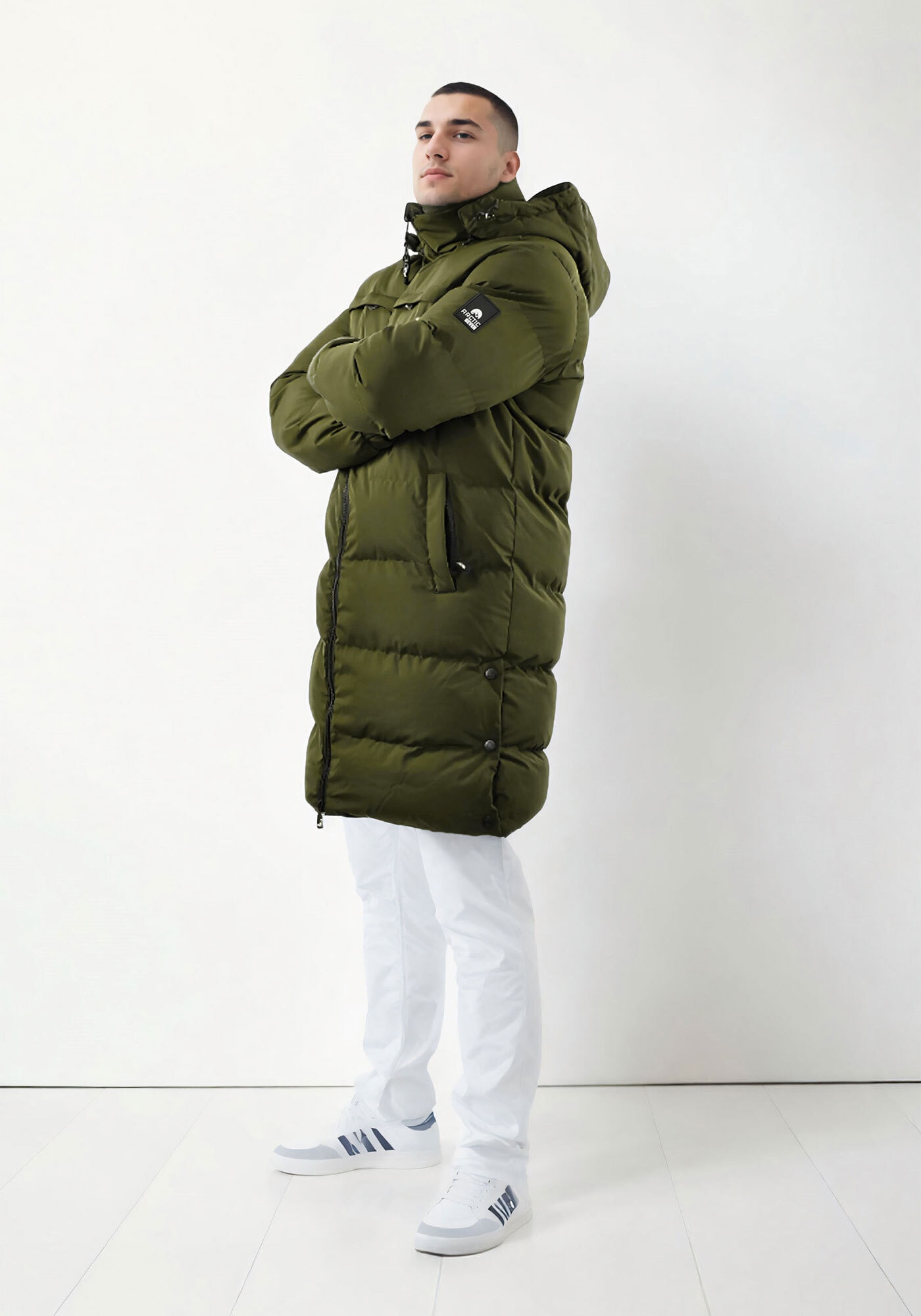 Arctic Seven Winterjacke »Arctic Seven Herren Winter Parka gesteppt AS424«