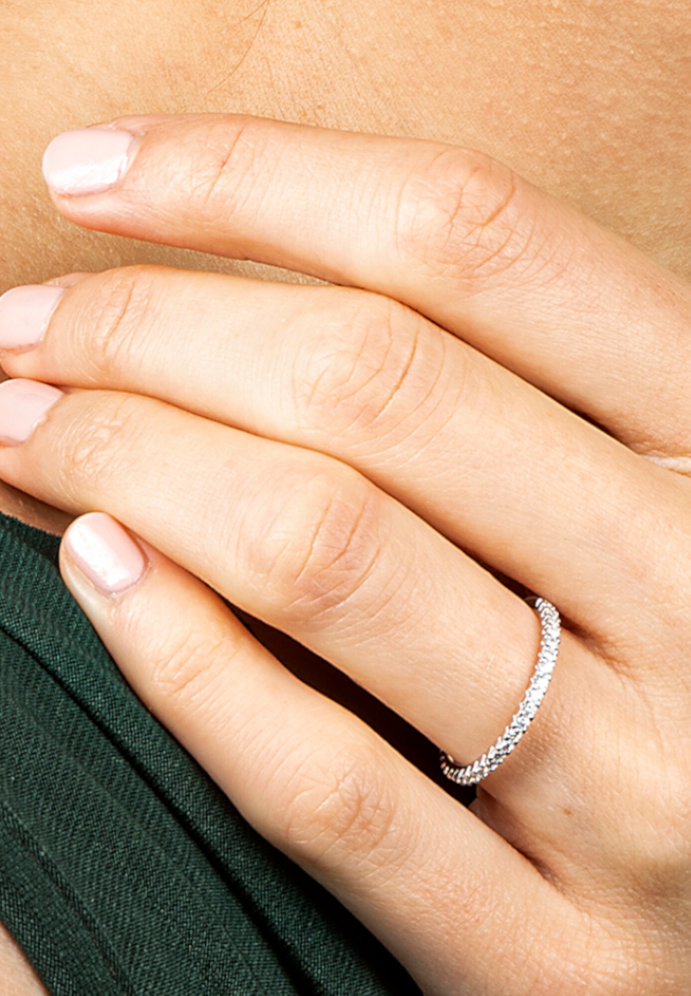 ONE ELEMENT Diamantring »0.25 ct Diamant Brillant Ring aus 585 Weißgold«