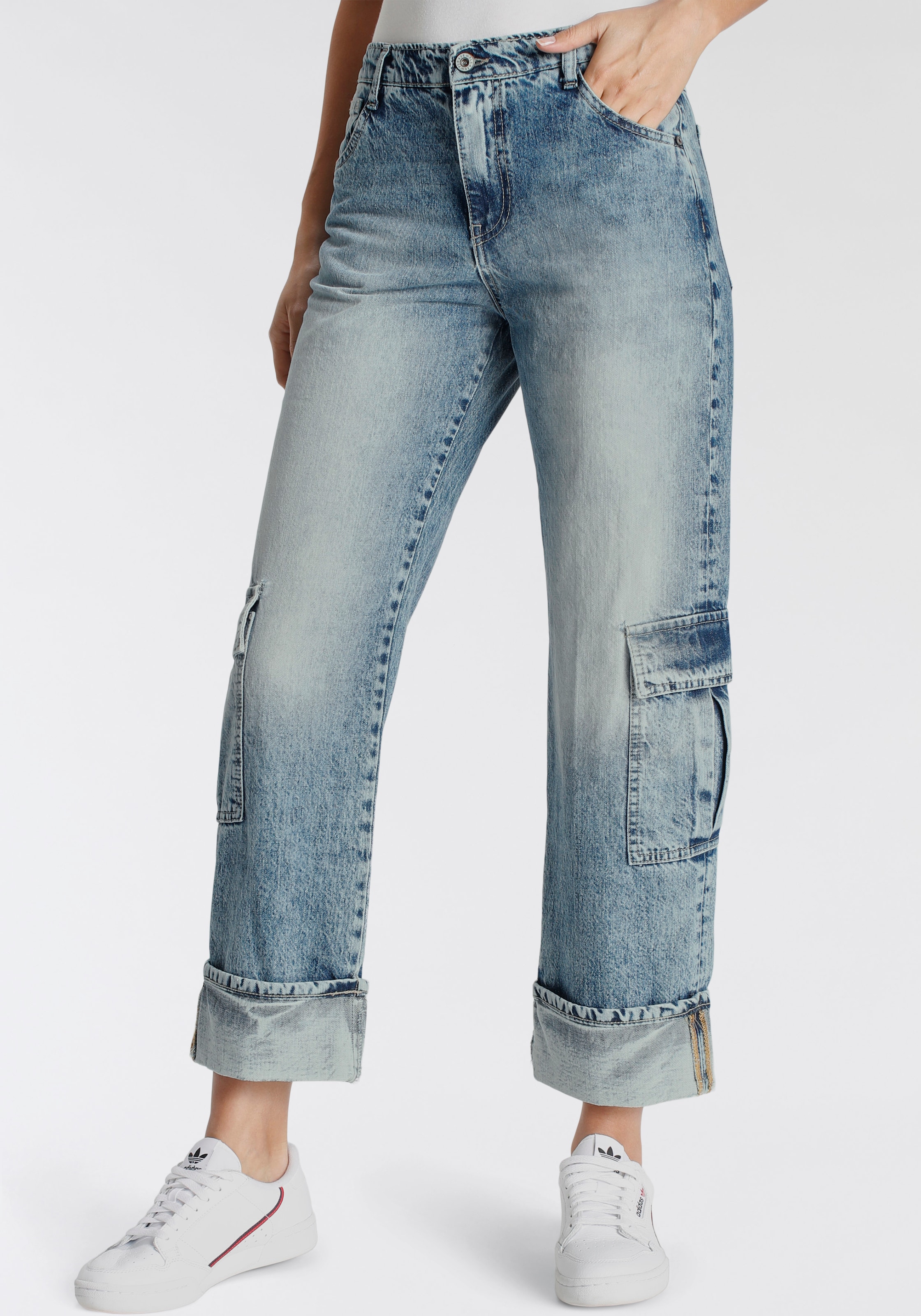 Mit schlichtem Design Please Jeans Boyfriend-Hose kaufen OTTO bei