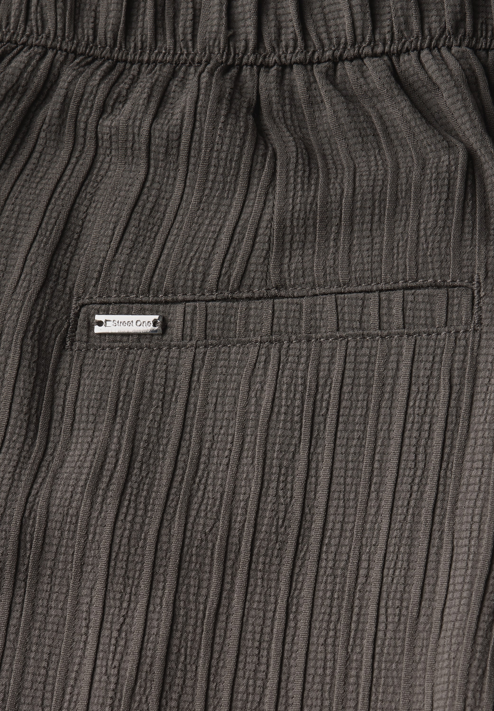 STREET ONE Stoffhose, Sommerhose mit elastischem Bund