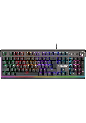 Hyrican Gaming-Tastatur »Striker ST-MK91 (Red Switches, mechanisch, Anti-Ghosting,... kaufen