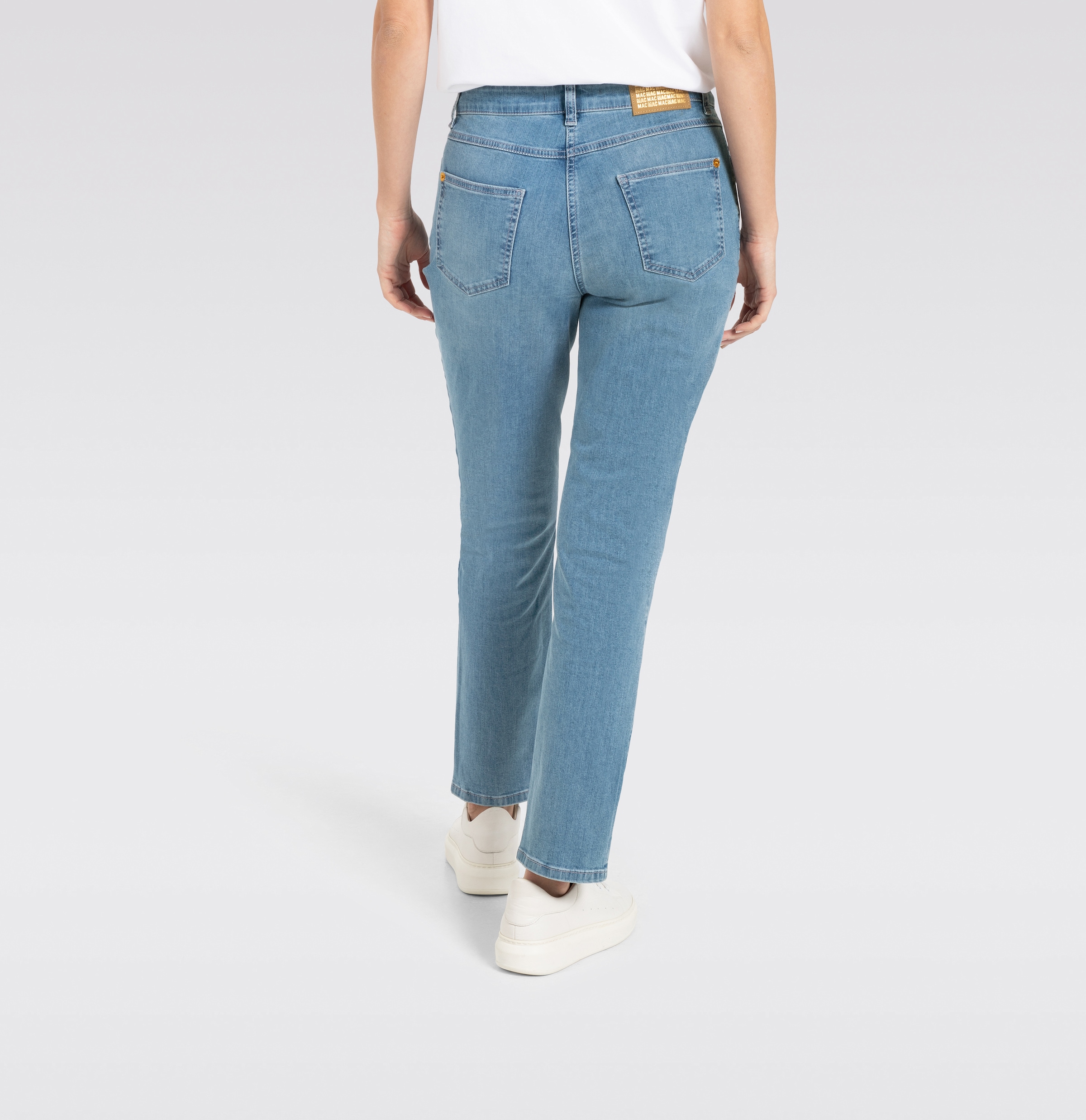 MAC Stretch-Jeans »Melanie«, Gerade geschnitten
