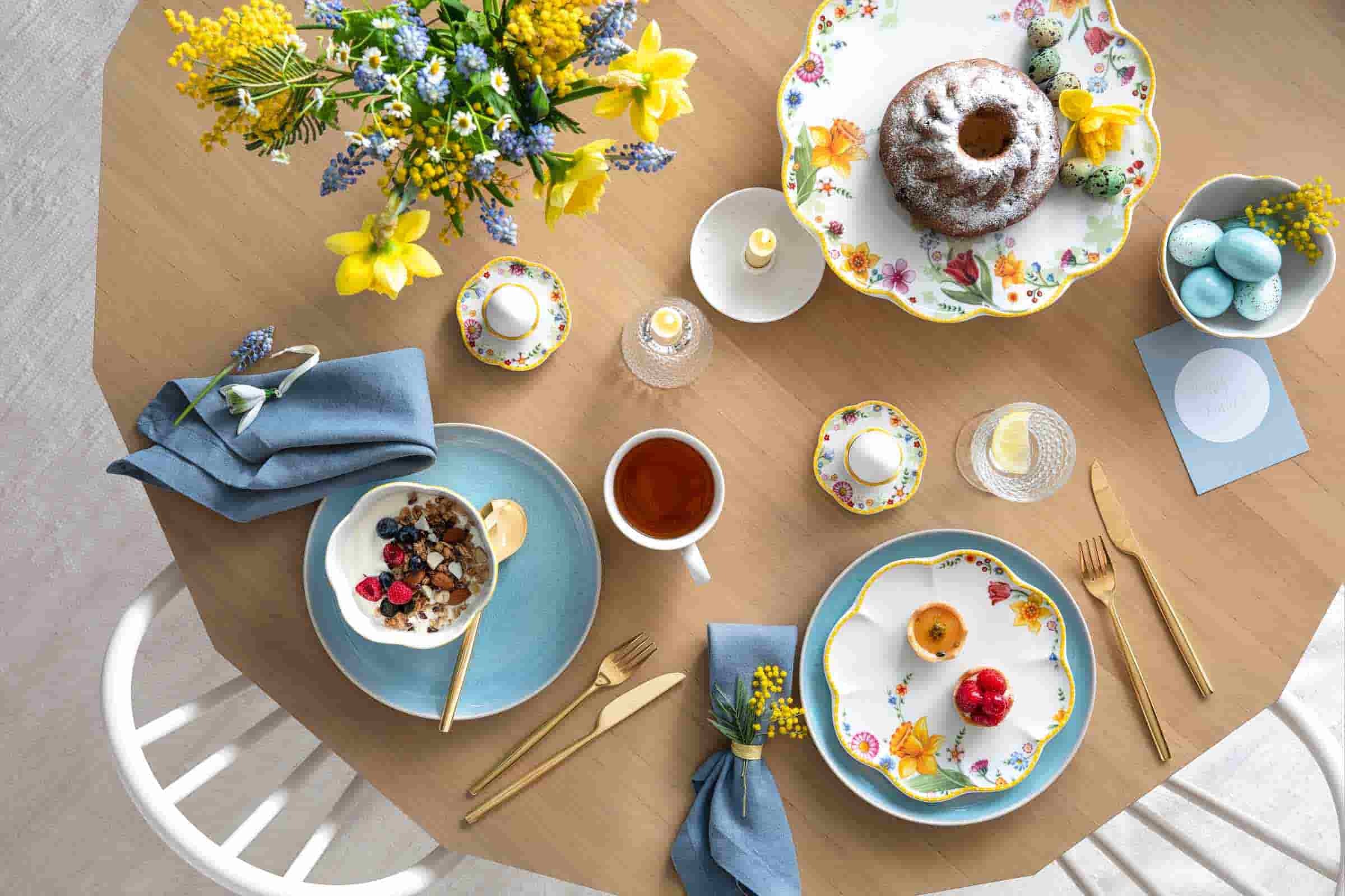 Villeroy & Boch Geschirr-Set »Frühstücks-Set Spring Awakening bunt«