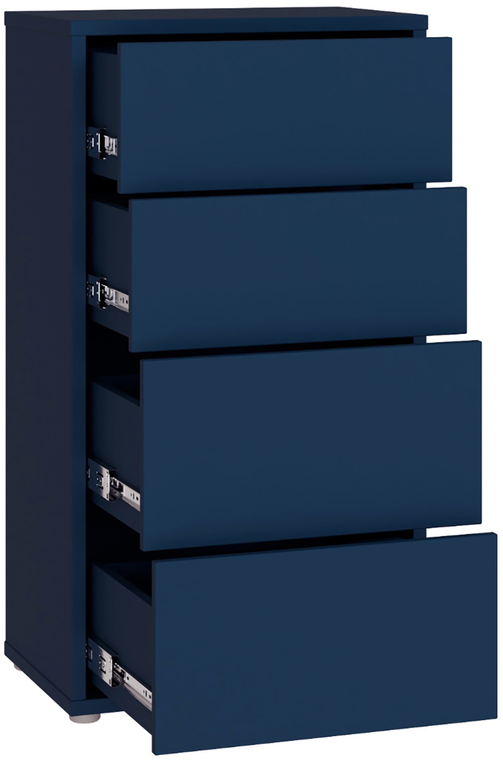 FORTE Kommode »Alice Springs, Kommode Höhe 99,1 cm, 4 Schubkästen« Schubkästen mit Vollauszug, Grifflos, Push to open