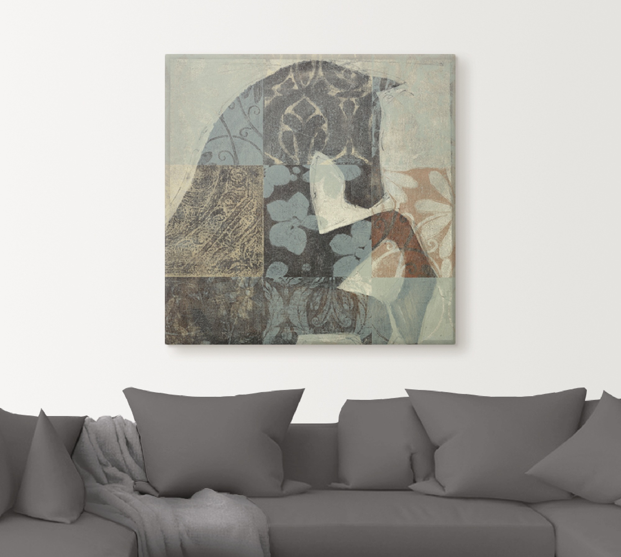 Artland Wandbild »Gemustertes Pferd bei oder versch. Alubild, Poster Wandaufkleber St.), Größen OTTO in Leinwandbild, II«, (1 als Haustiere