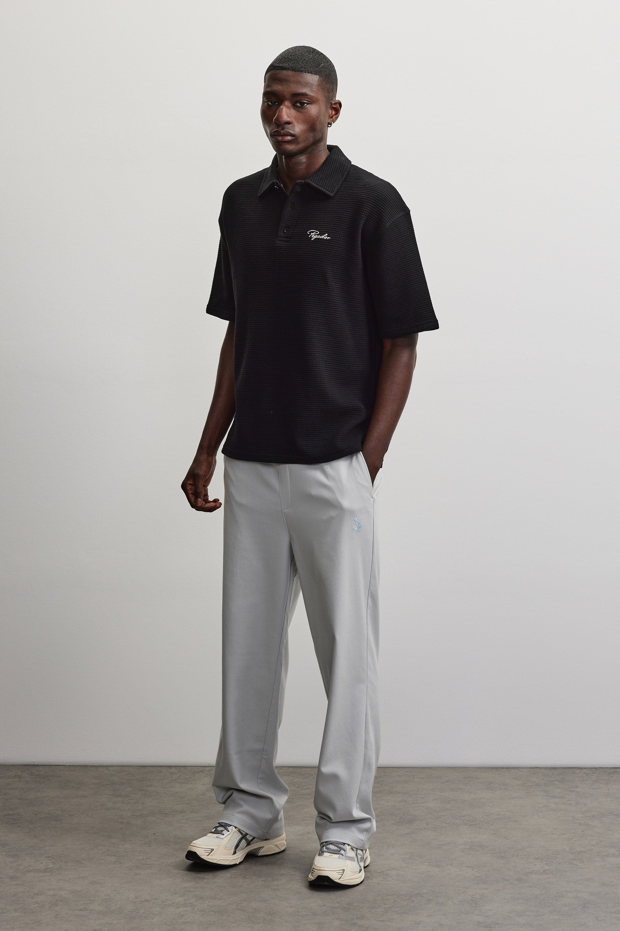PEGADOR Poloshirt »SIGNAR WAFFLE POLO SHIRT«