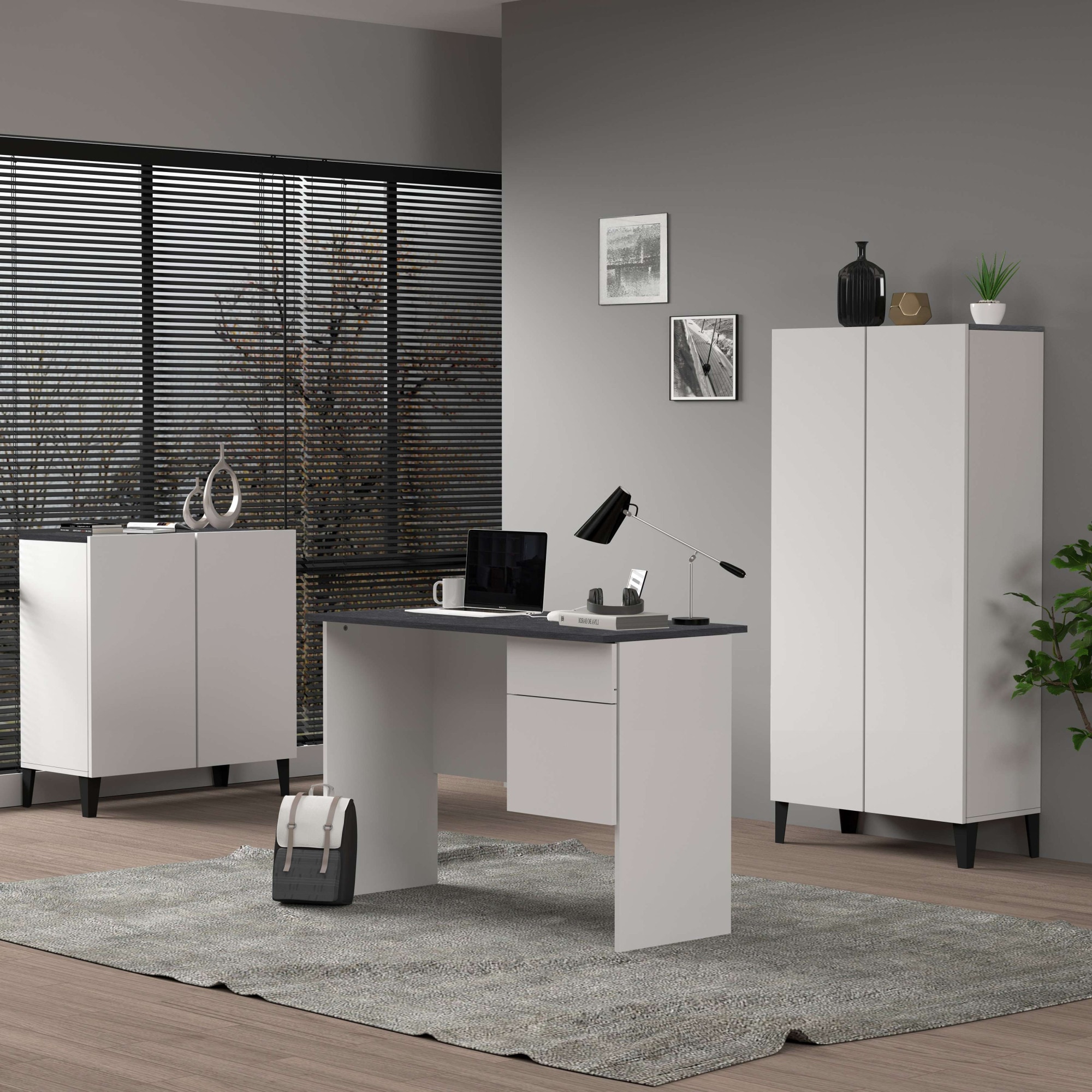 INOSIGN Aktenschrank »Sunrise Aktenschrank, Mehrzweckschrank, Büroschrank«, mit 2 Türen & 2 Fӓchern, Breite 79,2 cm, Made in Italy