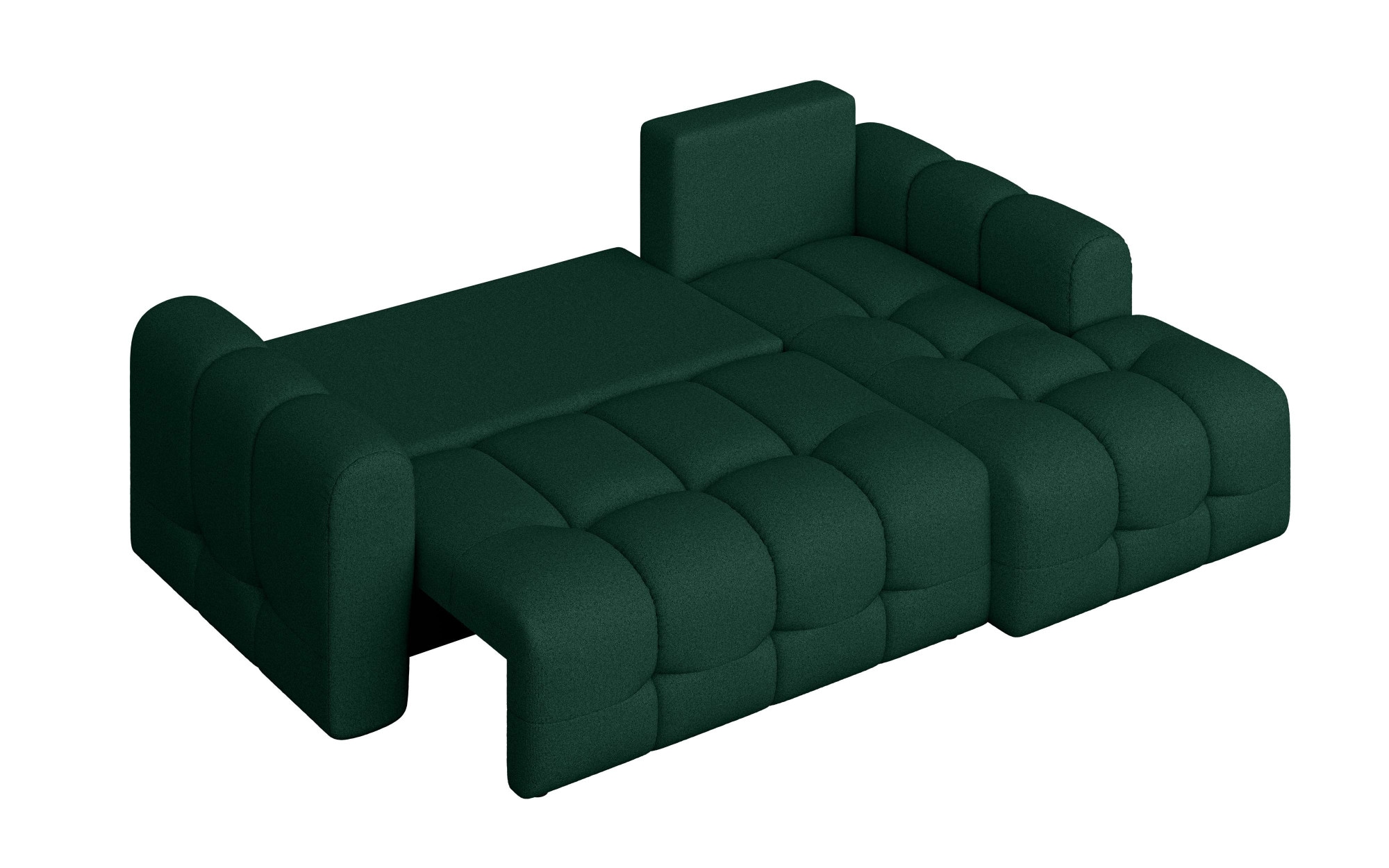 INOSIGN Ecksofa »Manilla, wahlweise mit Bettfunktion, B/T/H 265/170/91 cm«, L-Form mit Recamiere rechts/links bestellbar, Wellenunterfederung