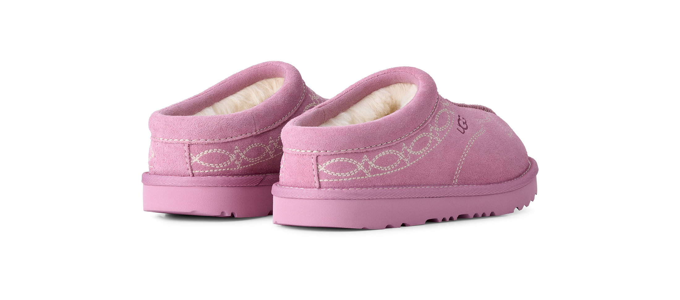 UGG Hausschuh »K TASMAN II WESTERN«  Plateau, Schlupfschuh mit modischer Stickerei