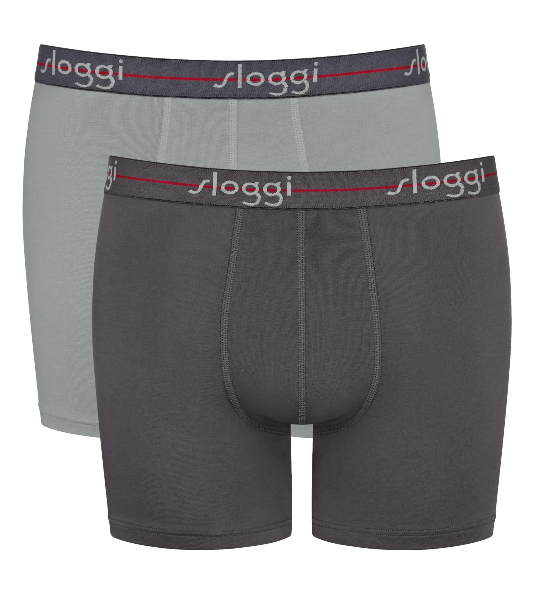sloggi Boxershorts »men Start« 2er Pack,  ohne Eingriff, extra weiches Taillenband, Single-Jersey Qualität