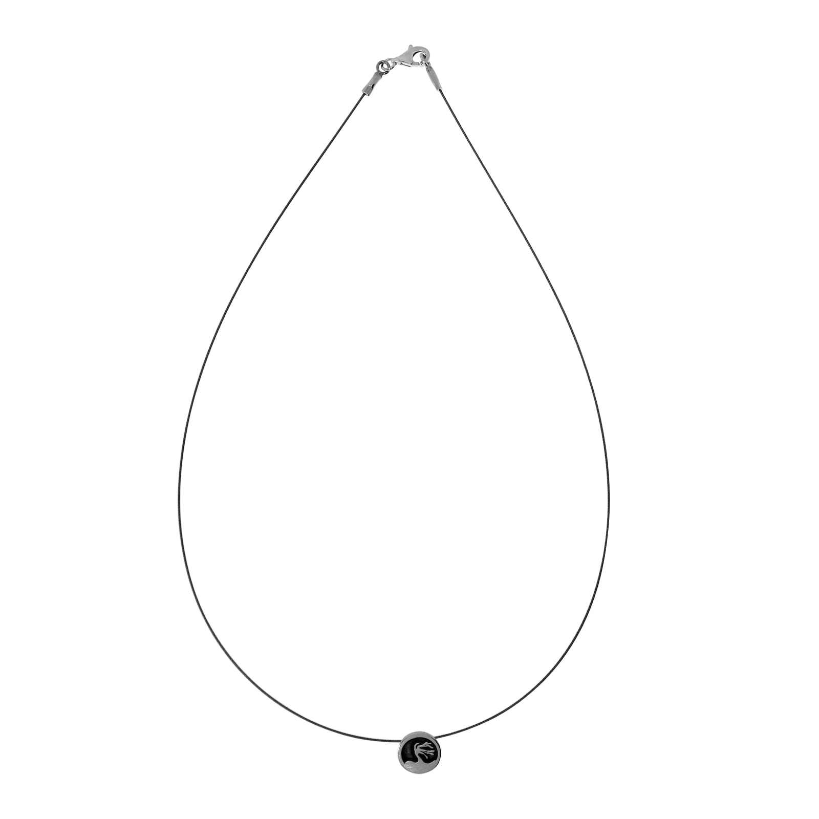 OSTSEE-SCHMUCK Kette mit Anhänger »- Windflüchter 10 mm - Silber 925/000 -,«